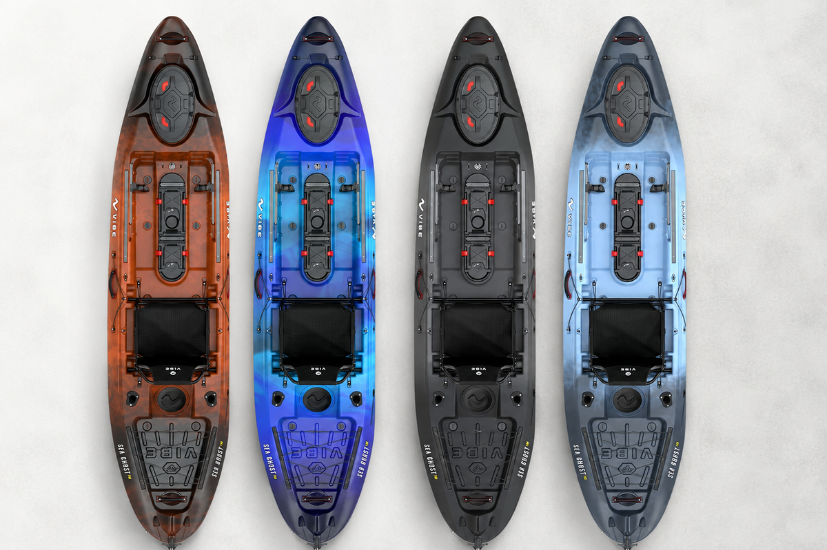 How to Rig the Vibe Sea Ghost 110 Fishing Kayak for Maximum Angler Efficiency