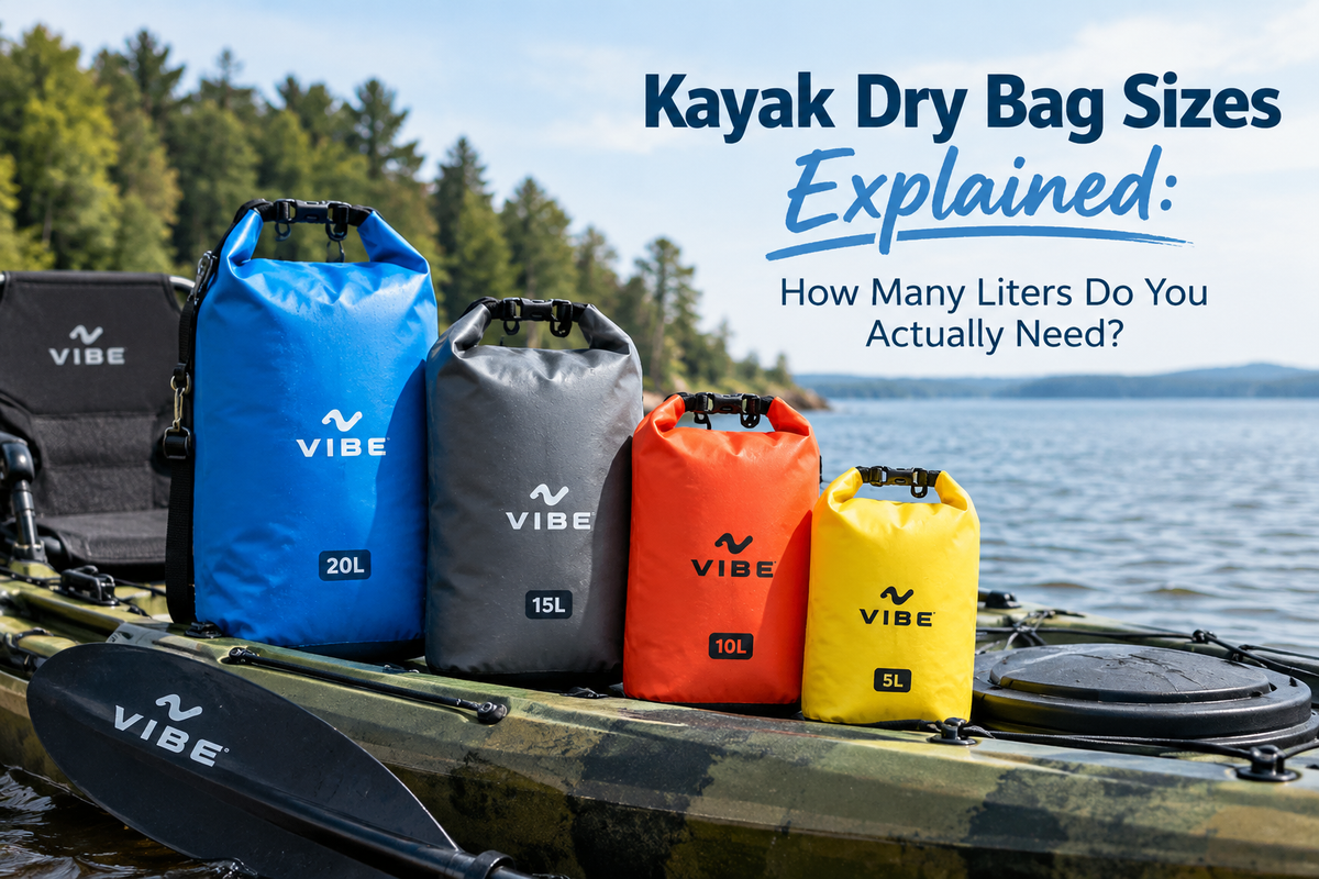 Kayak Dry Bag Sizes Explained: How Many Liters Do You Actually Need?