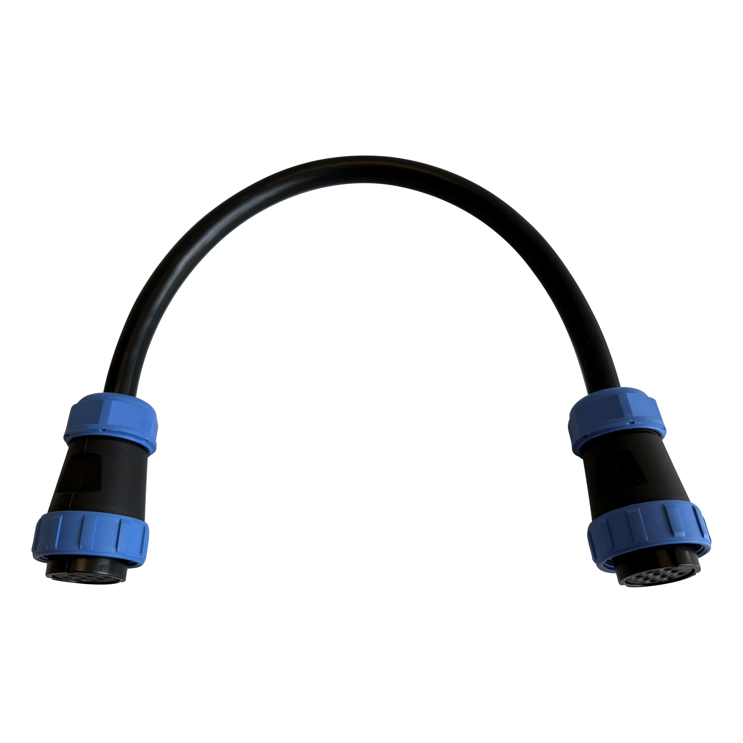 Kit de cavaliers à déconnexion rapide, étanche, 5 circuits, montage sur panneau et faisceau de cavaliers à deux fiches (YP-QD5X-18K)