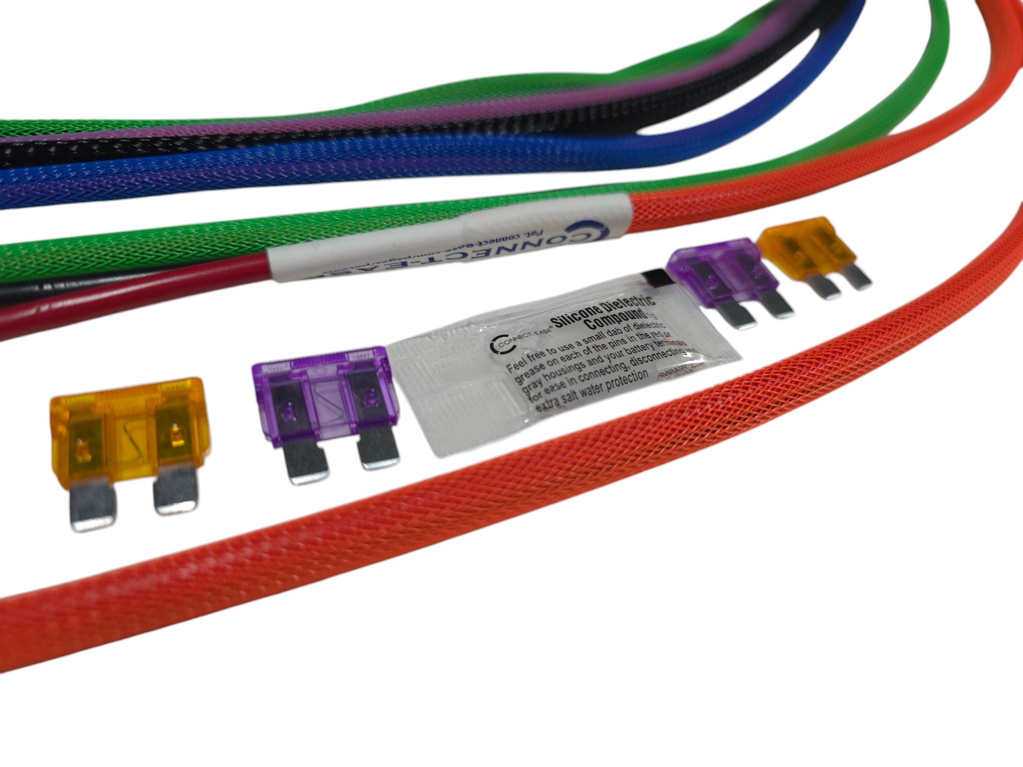 YAK-EASE™ LIGHTNIN' HARNESS - Système d'éclairage de kayak Plug & Play pour kayaks de pêche et de loisir (jusqu'à 13,5 ft)