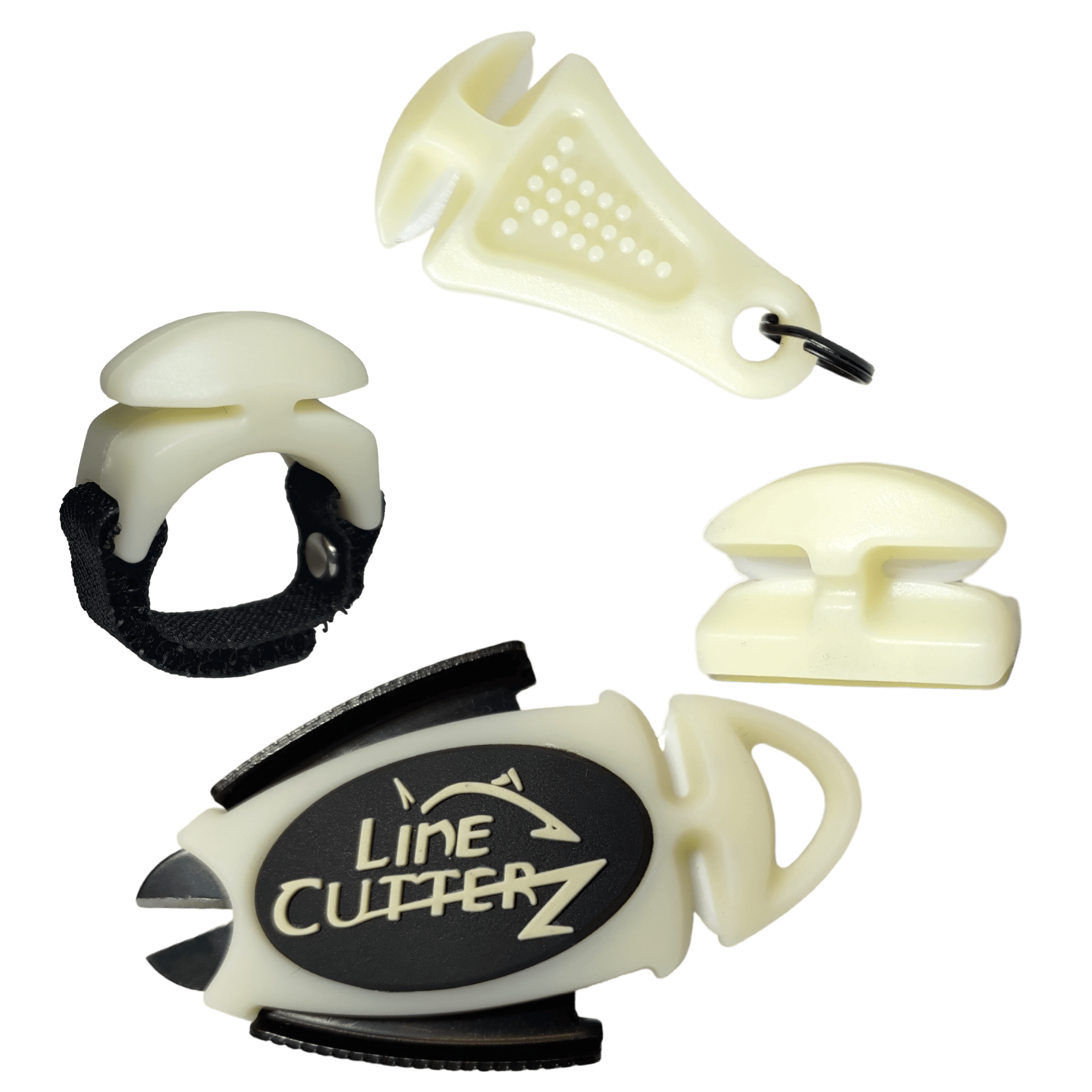 "QUADRUPLE PLAY" Fishing Line Cutter Multi-Pack