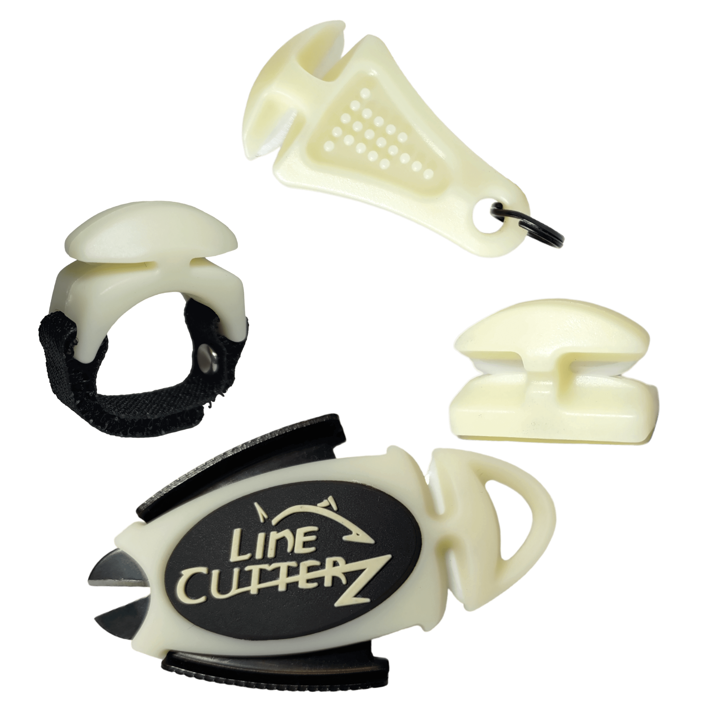 "QUADRUPLE PLAY" Fishing Line Cutter Multi-Pack