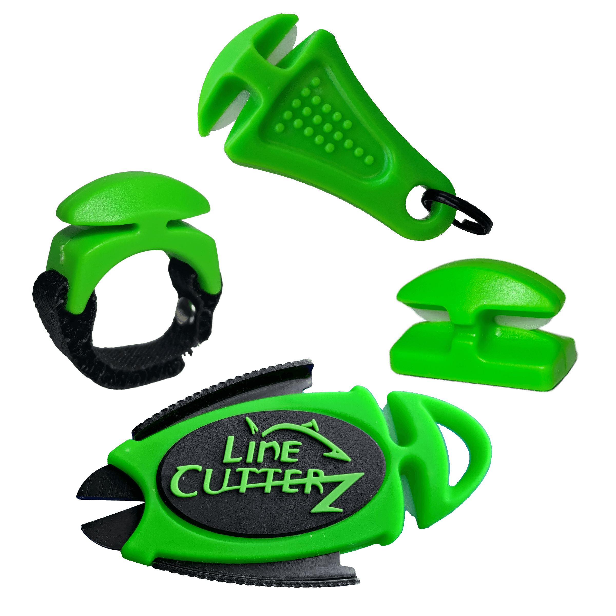 "QUADRUPLE PLAY" Fishing Line Cutter Multi-Pack
