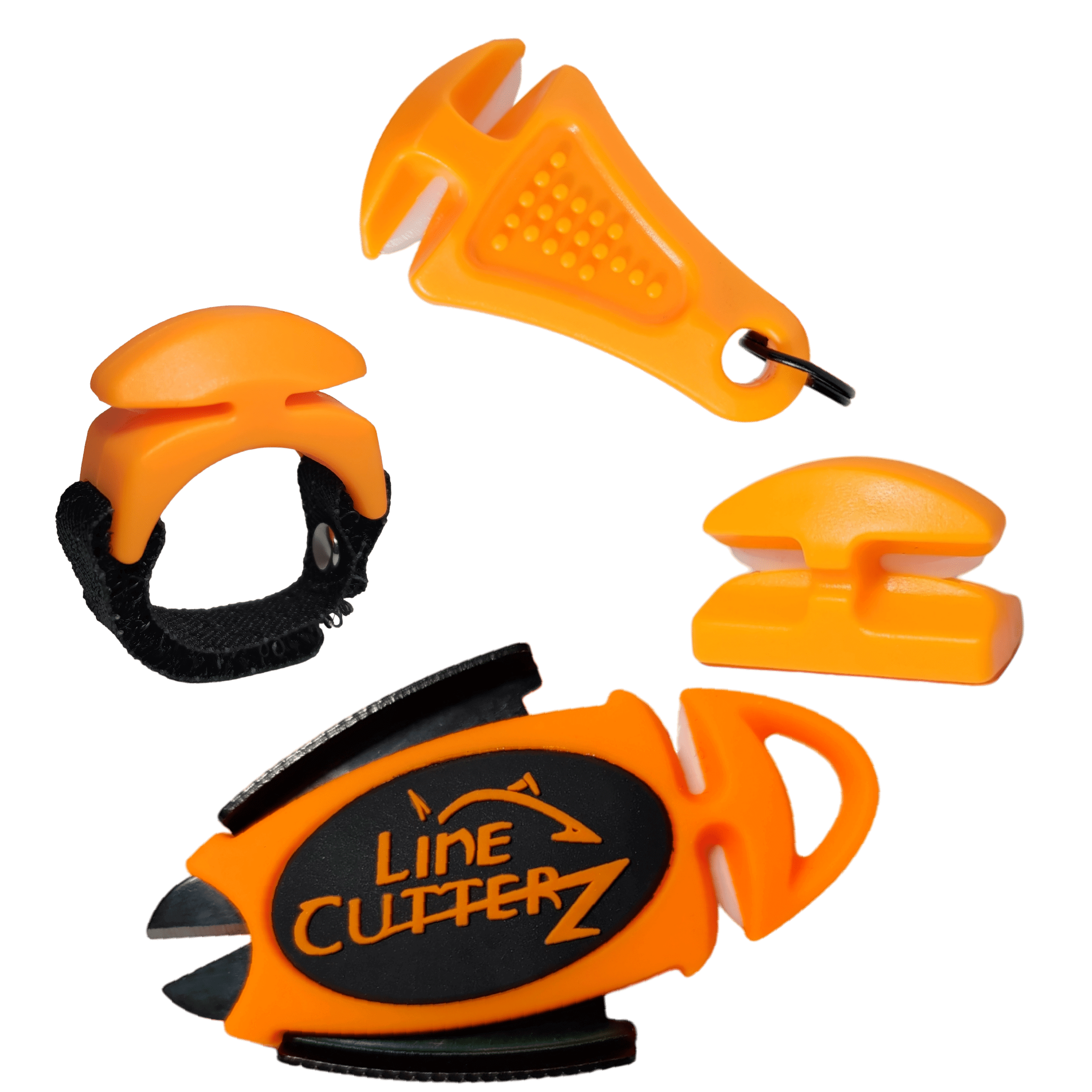 "QUADRUPLE PLAY" Fishing Line Cutter Multi-Pack