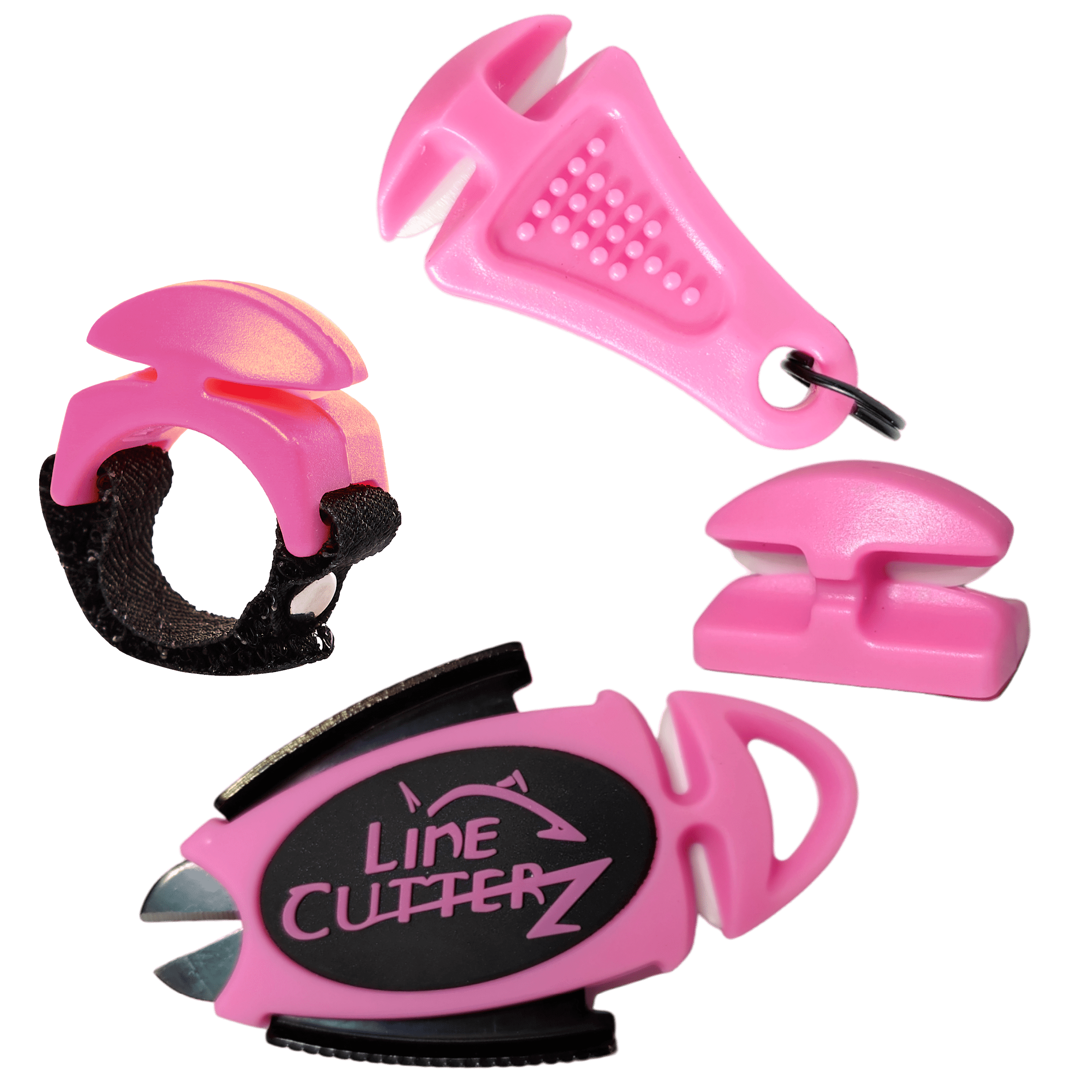 "QUADRUPLE PLAY" Fishing Line Cutter Multi-Pack