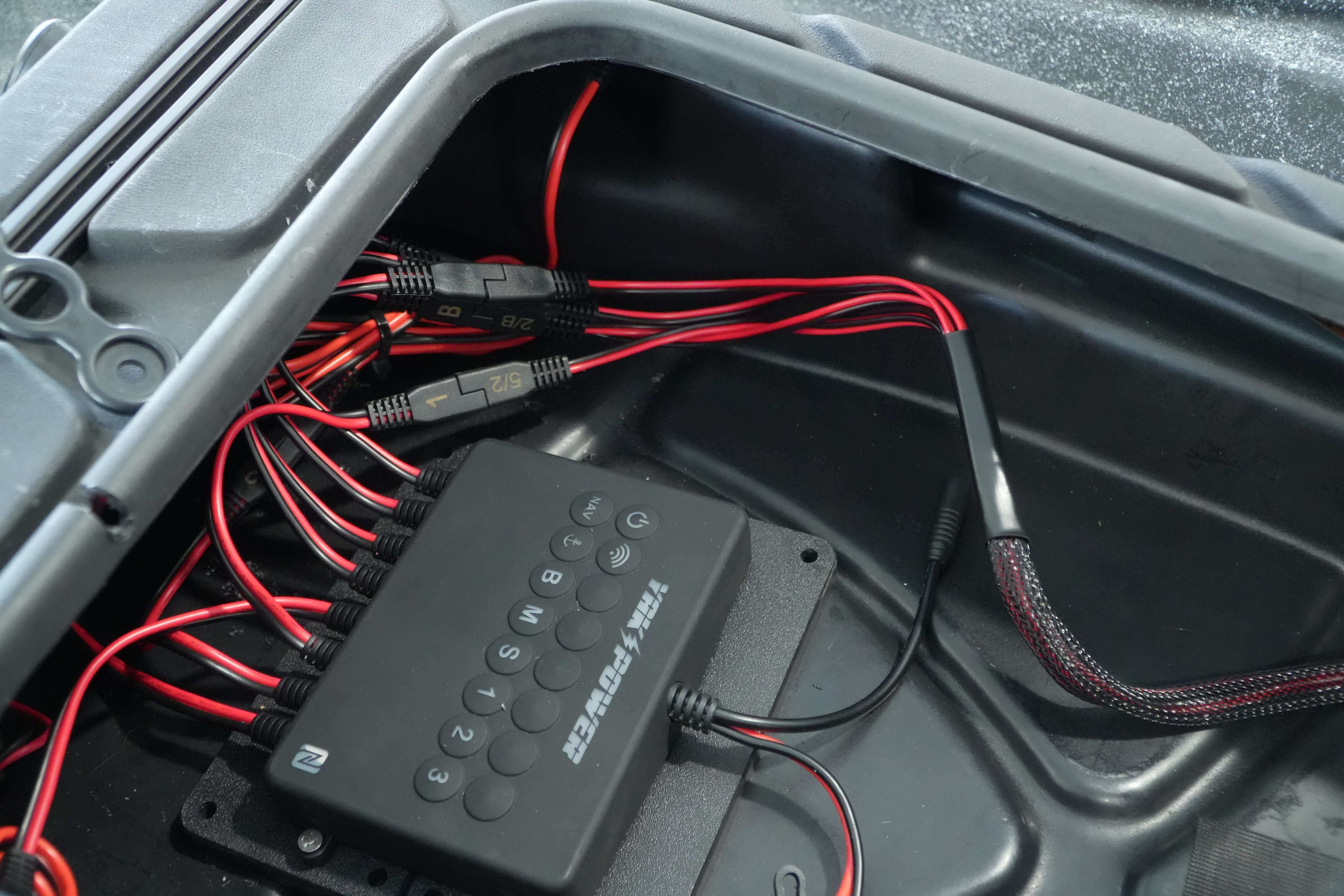 Kit de déconnexion rapide 5 circuits, étanche et robuste - montage sur panneau et faisceau (YP-QD5)