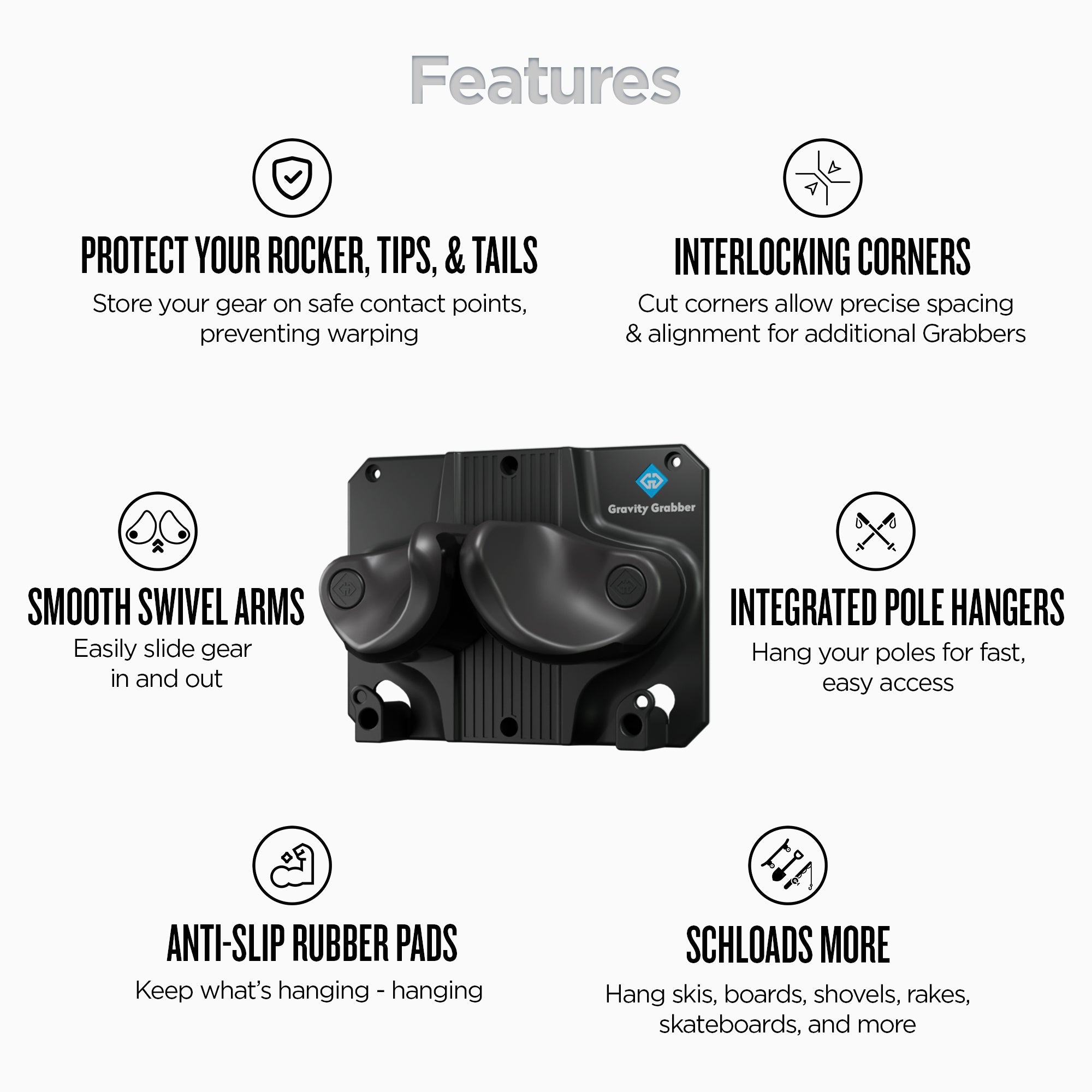 L'attrape-gravité - Noir