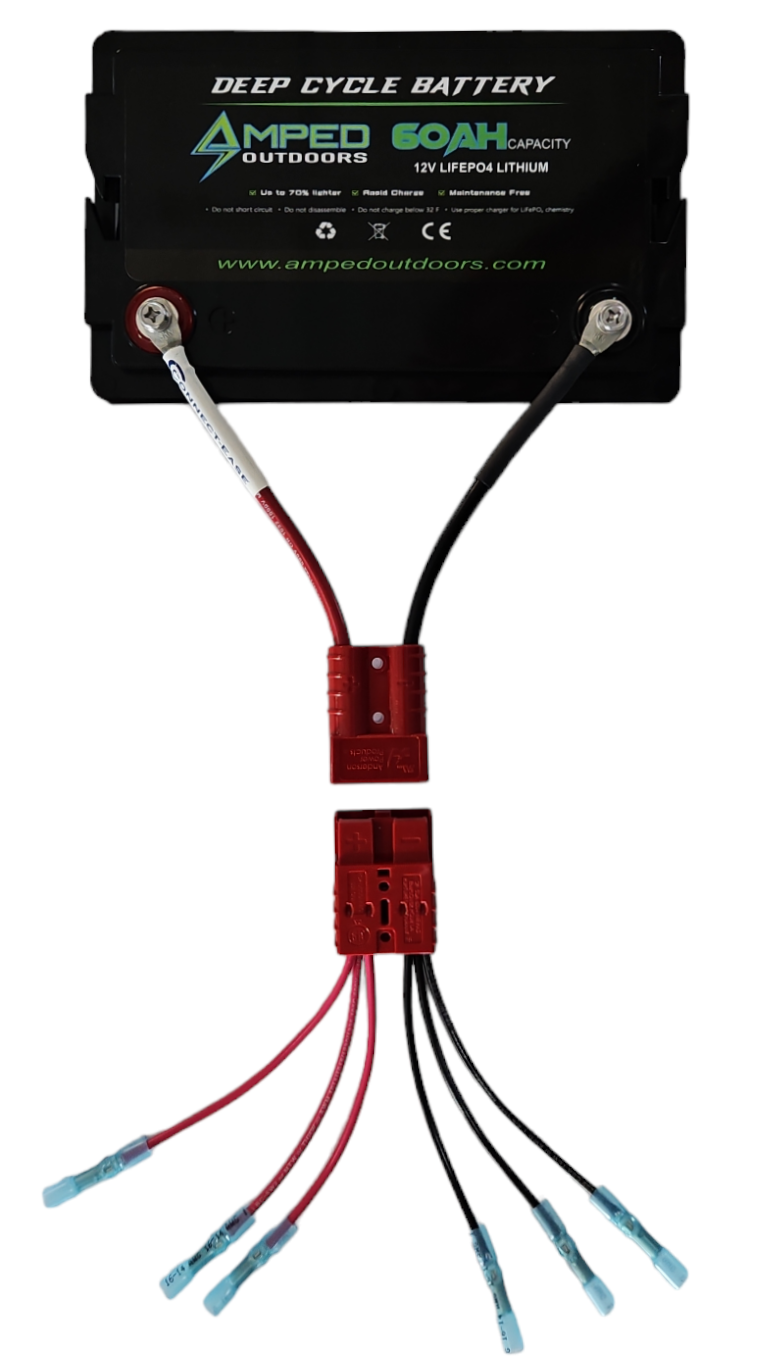YAK QUIK 3 Connexion d'appareils pour kayaks et pêche sur glace RCE12VKYK Compatible Lithium