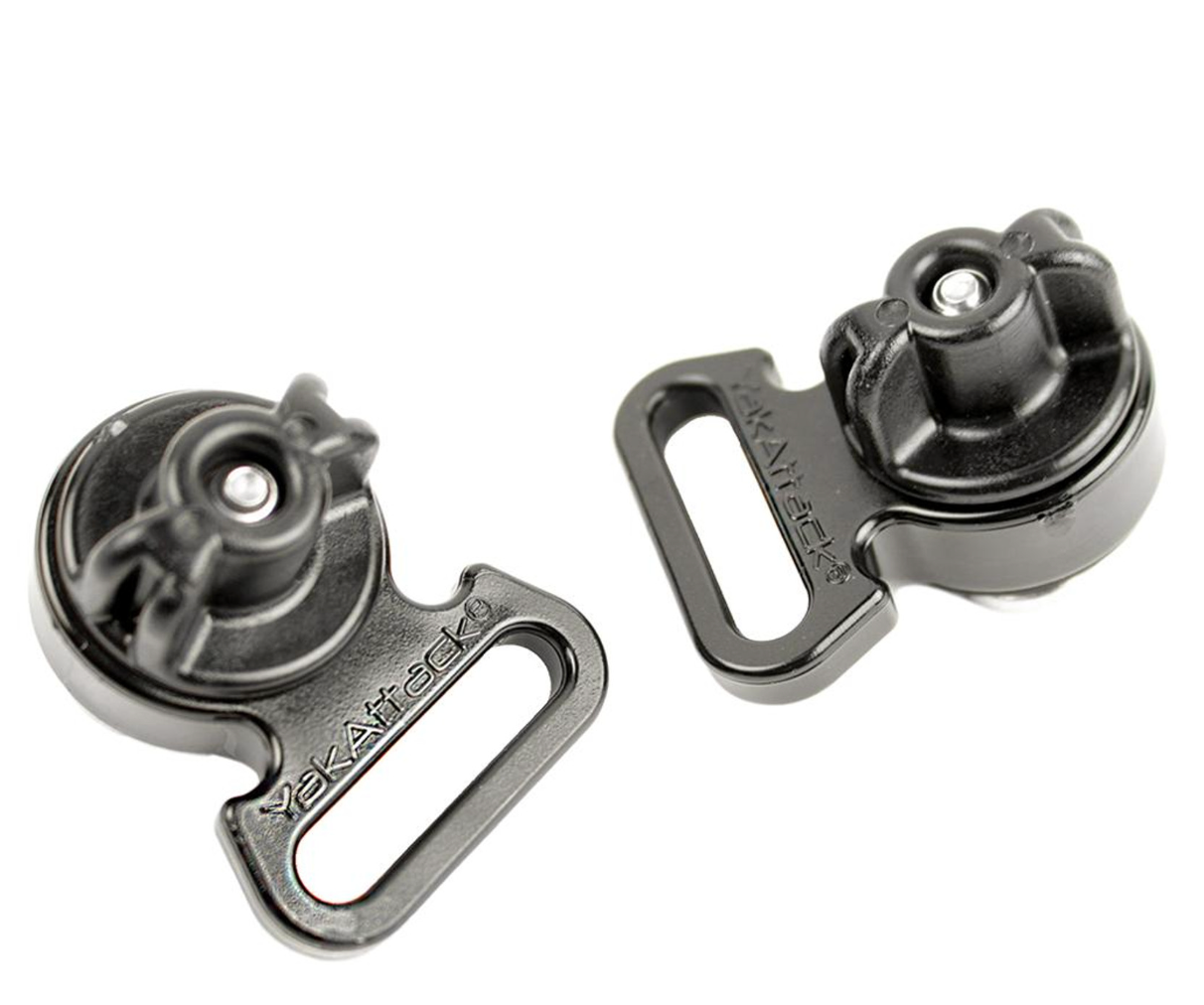 YakAttack Horizontal Tie Downs Track Mount - 2 packs