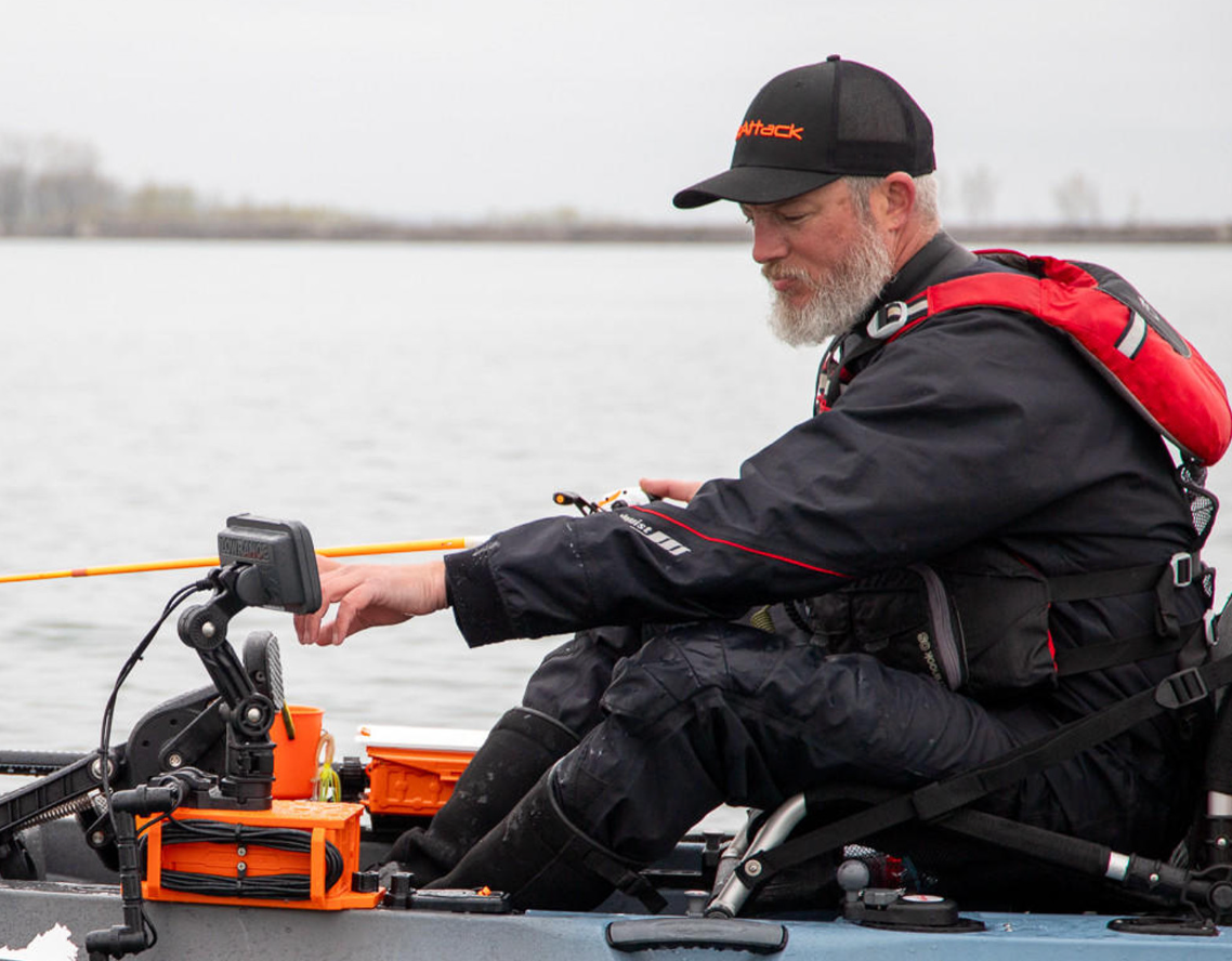 YakAttack Lowrance Fish Finder Mount