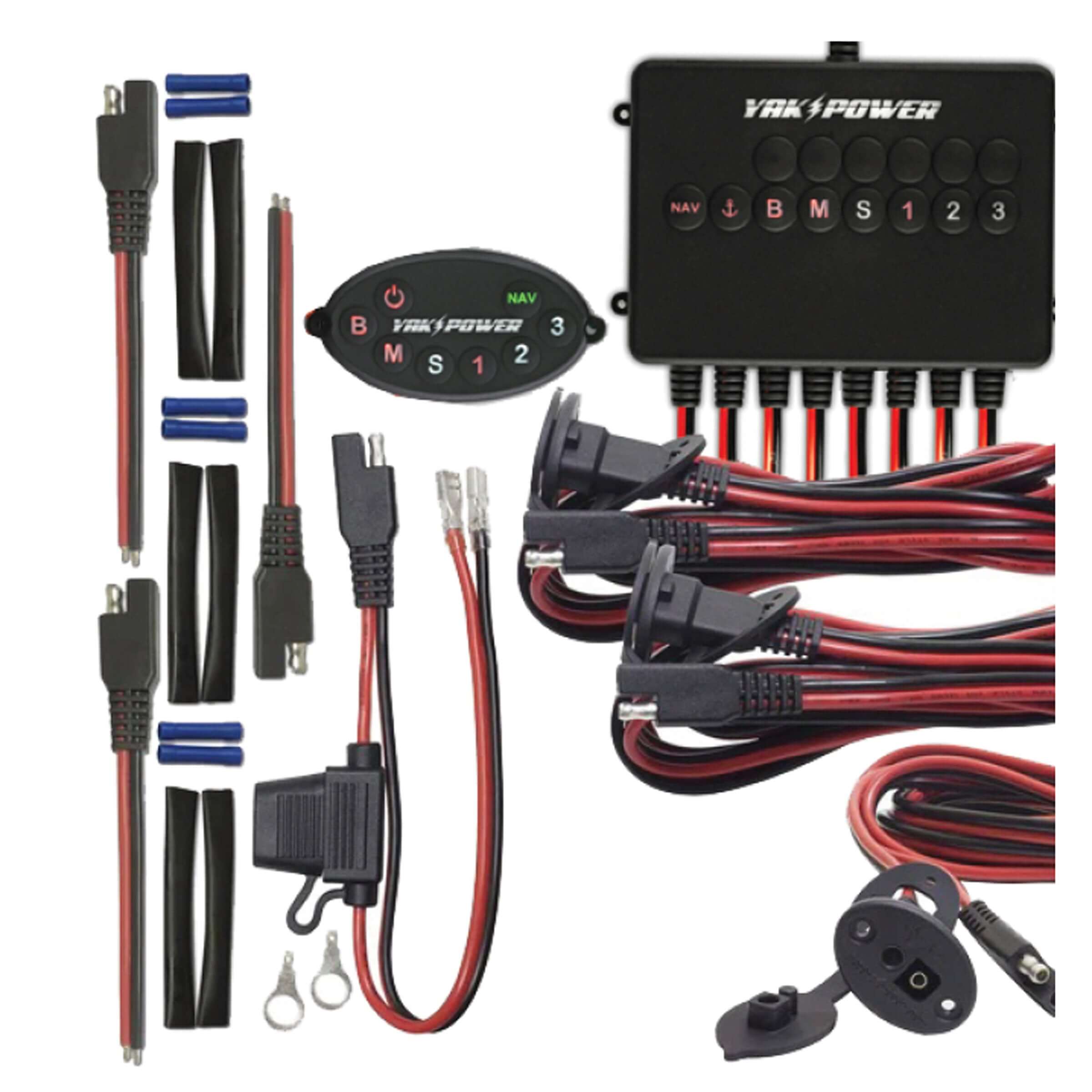 YP-RP8CS3 Système complet sans fil à 8 circuits