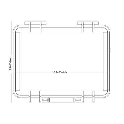 YP-BBK Boîtier de batterie du bloc d'alimentation