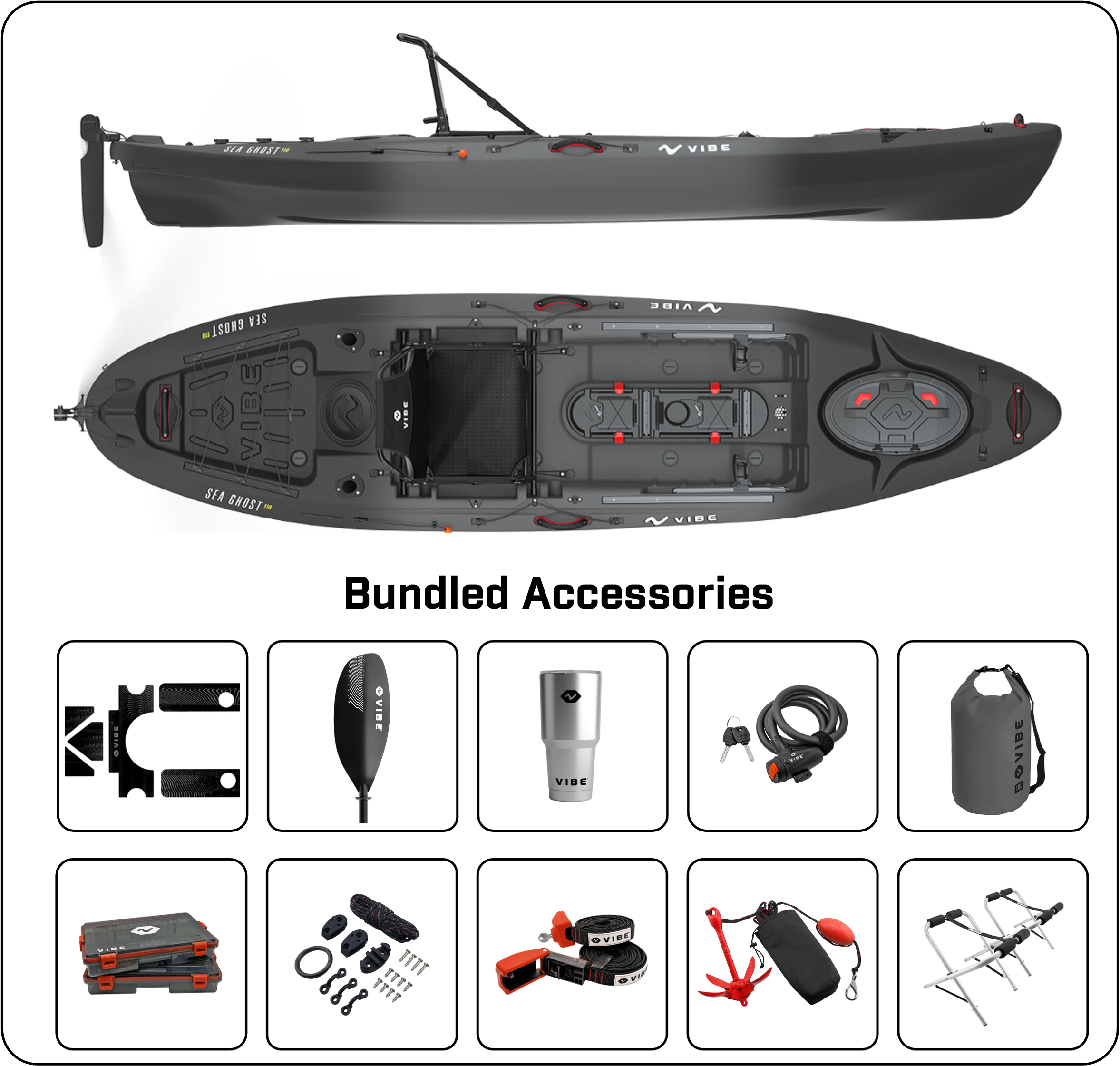 Sea Ghost 110 - Outfit, Anchor & Secure Bundle
