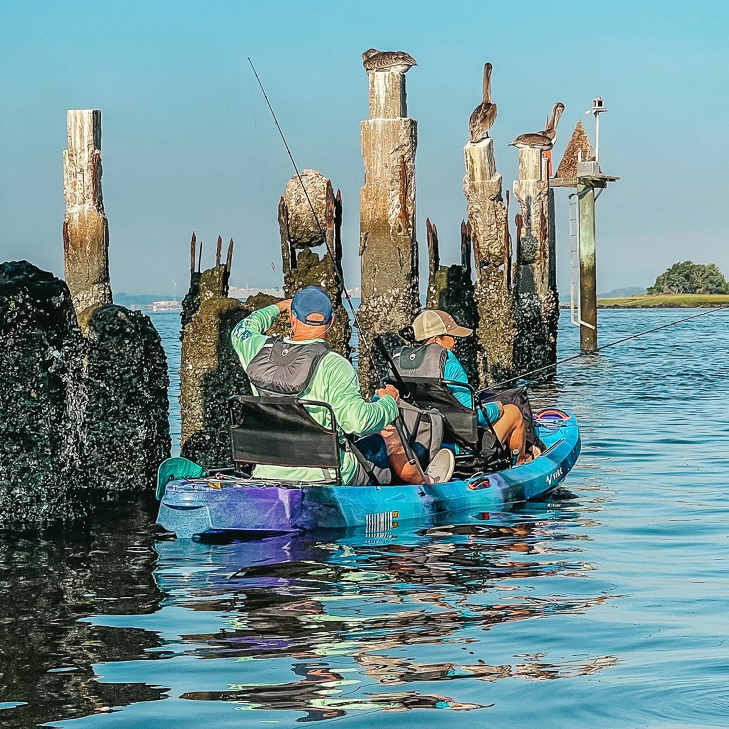 Tandem Yellowfin 130 + 40% de réduction sur les accessoires ! Incluant : Chariot d'ancrage + ancre à grappin + 10L Dry Bag x2 + Journey Adjustable Paddle x2 + Deck Pad Kit + Kayak Stand + Cable Lock