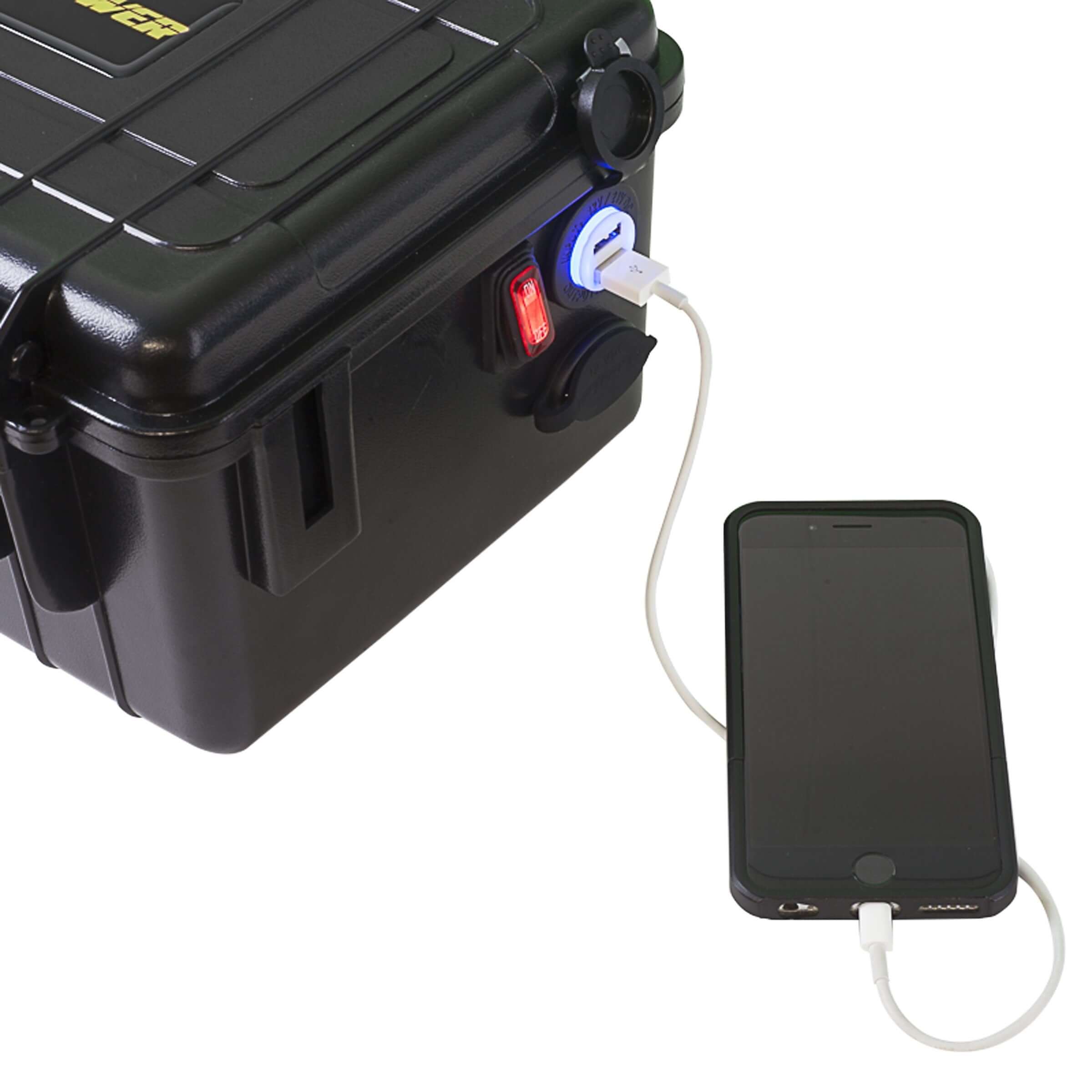YP-BBK Boîtier de batterie du bloc d'alimentation