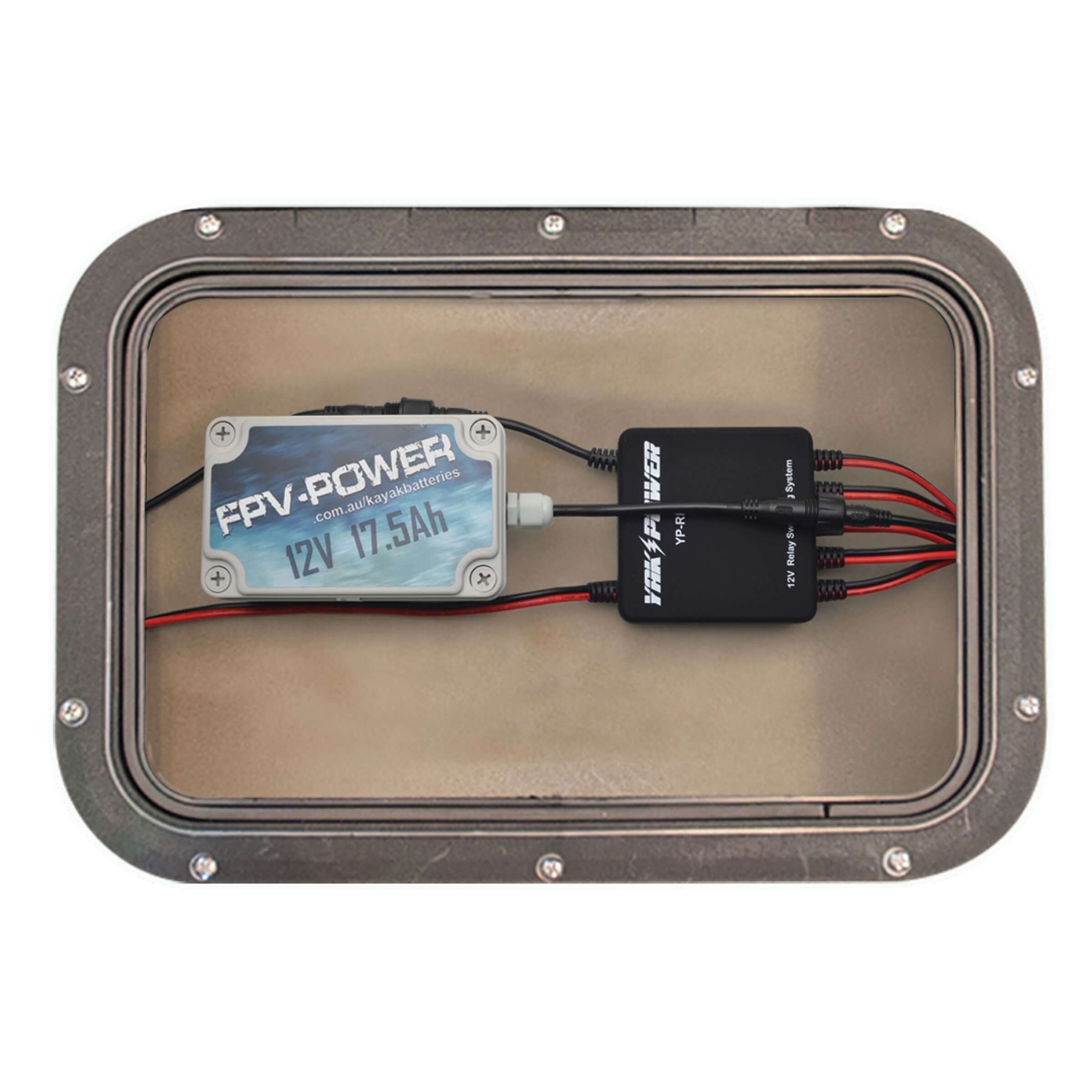 YP-BTP12FPV Connecteur de borne de batterie 12" avec SAE vers connecteur de batterie FPV