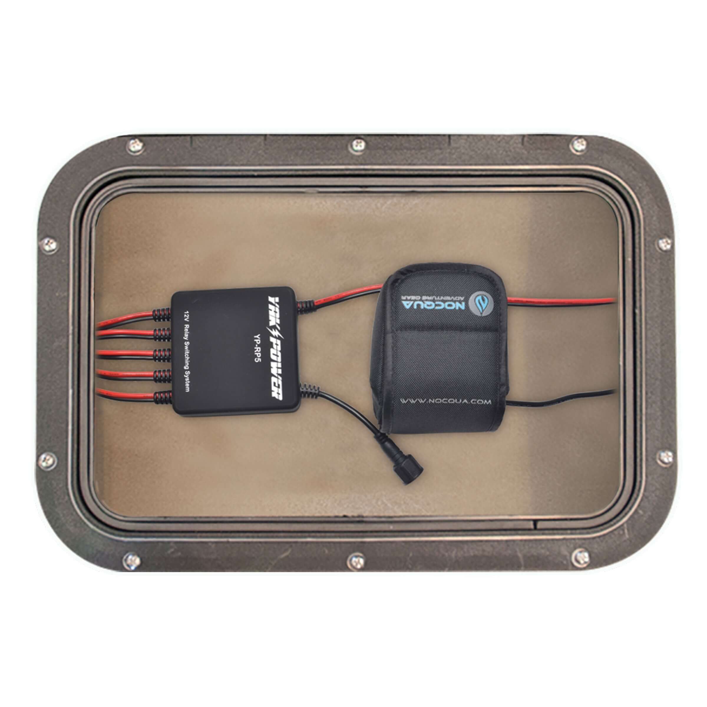 YP-BTP12N Connecteur de borne de batterie 12" avec connecteur SAE à NOCQUA