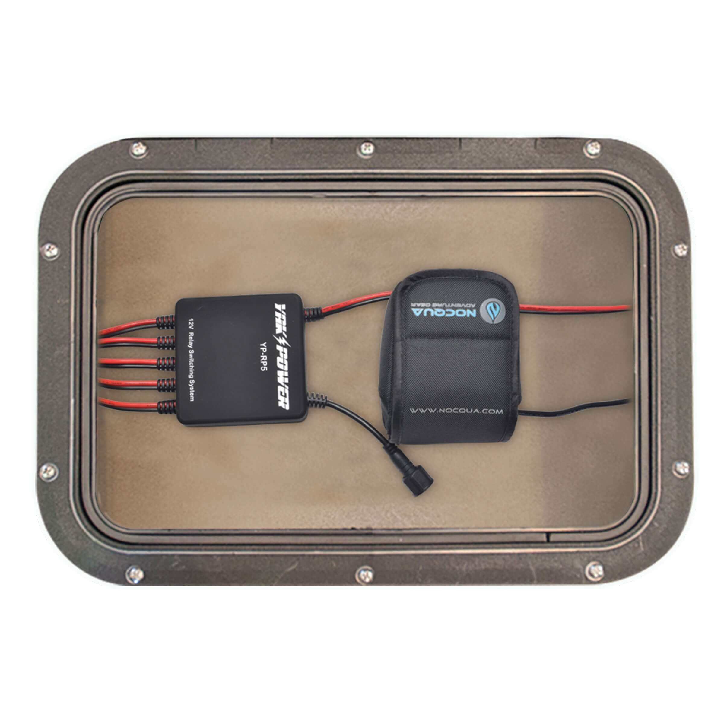 YP-BTP12N Connecteur de borne de batterie 12" avec connecteur SAE à NOCQUA