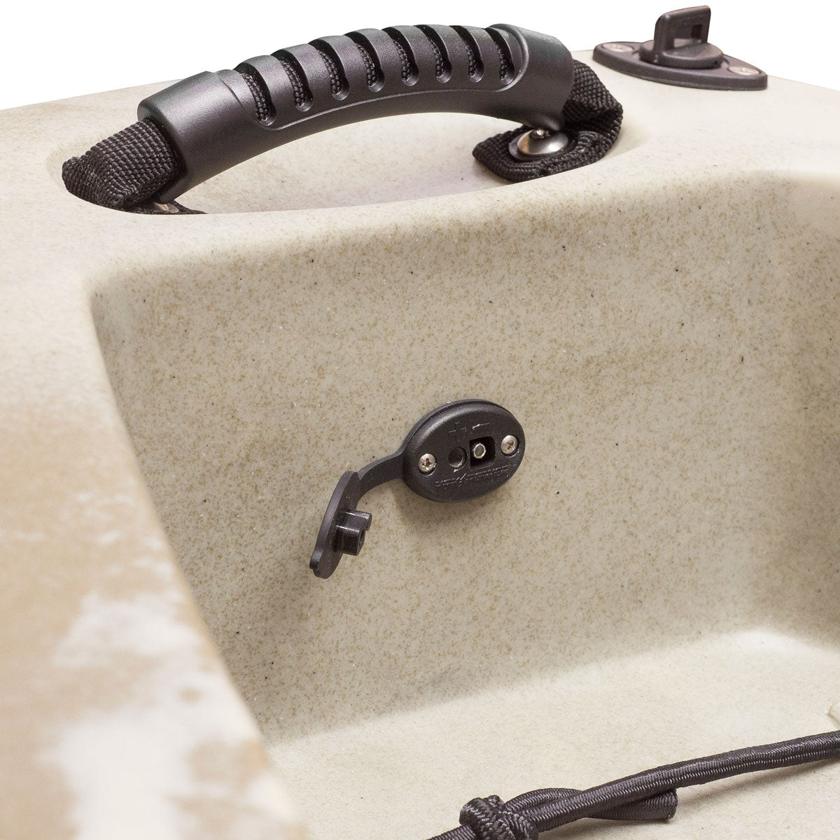 Port d'alimentation avec câble et connecteur SAE