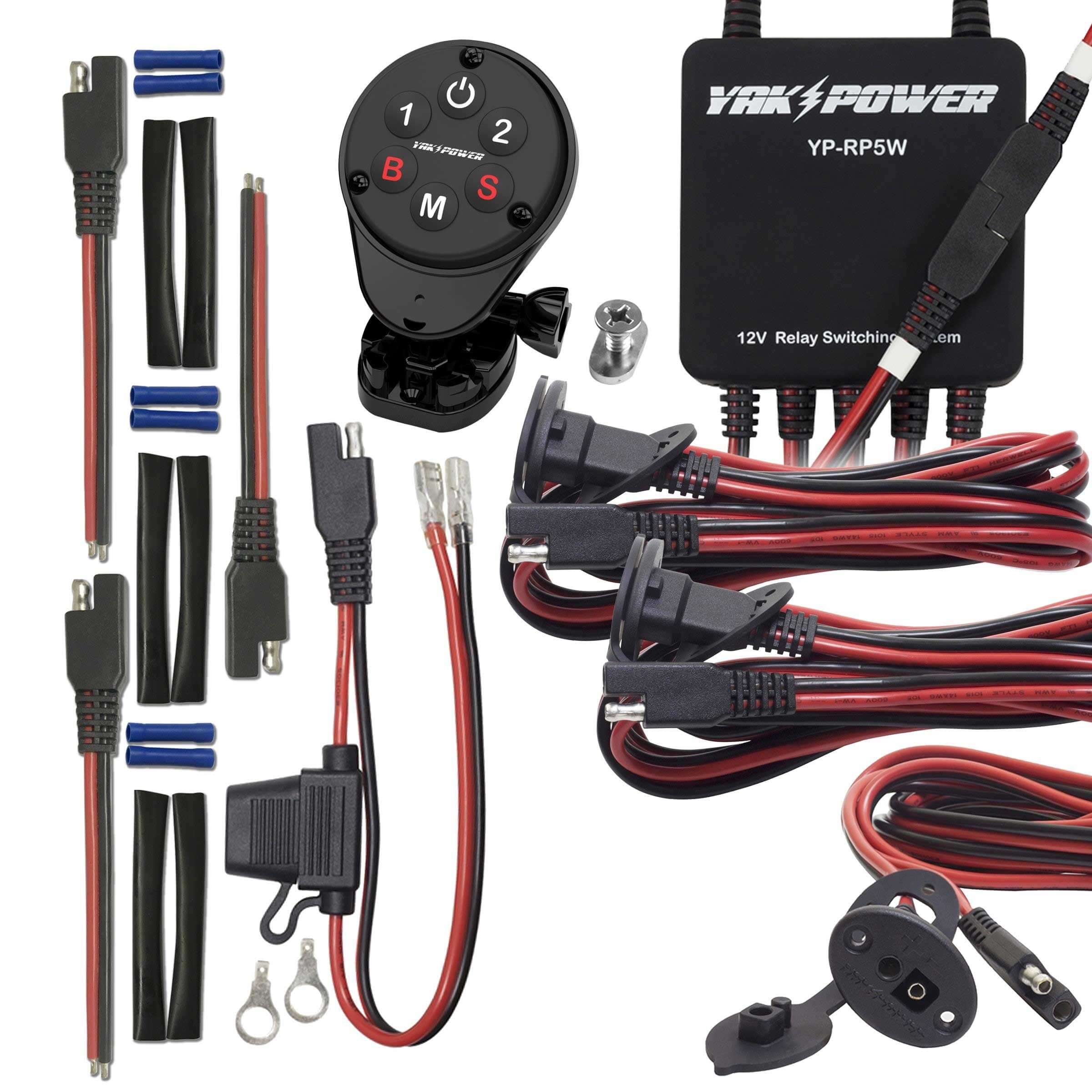 YP-RP5WCS3 Système complet de 5 circuits sans fil sérieux