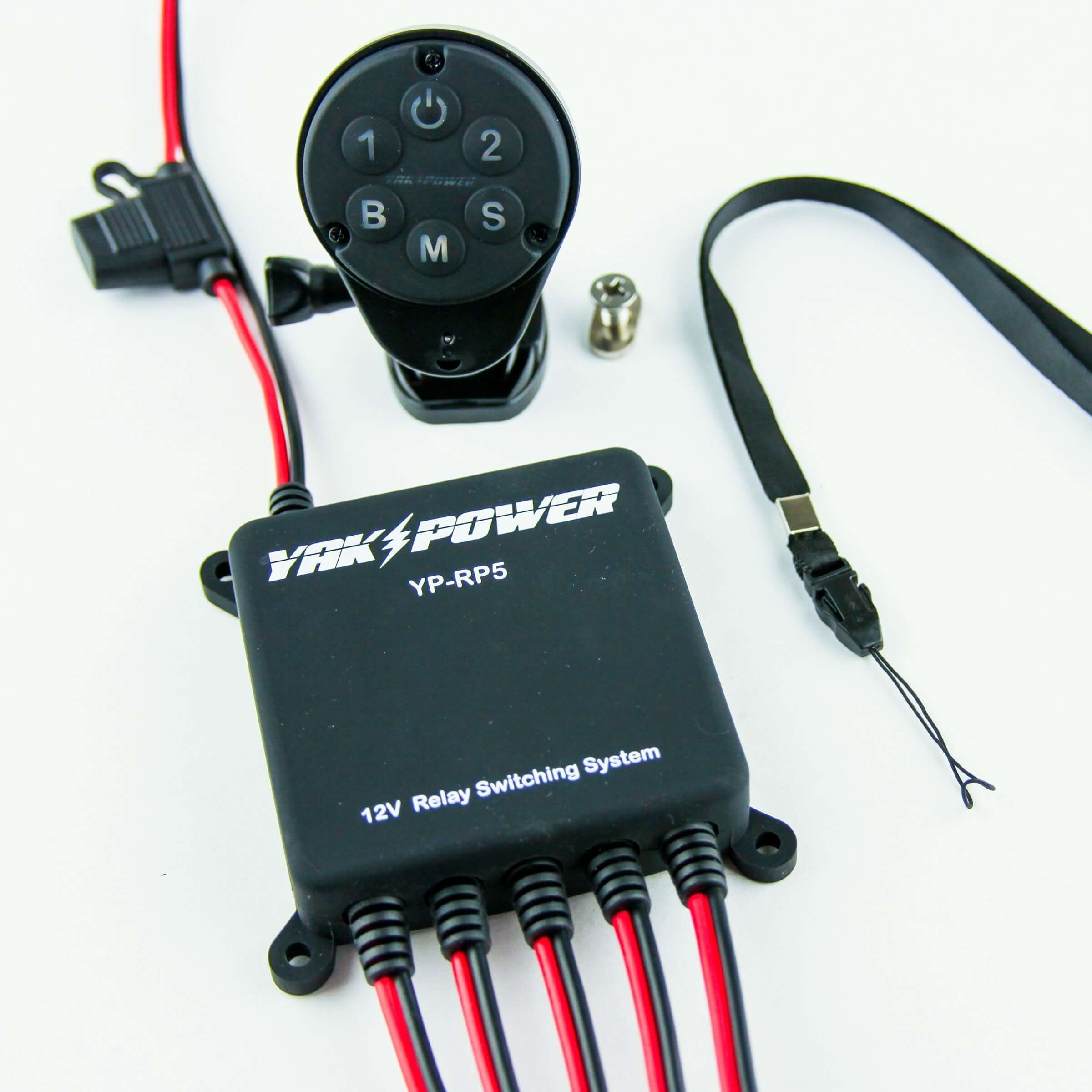YP-RP5WR Système de commutation numérique sans fil à cinq circuits