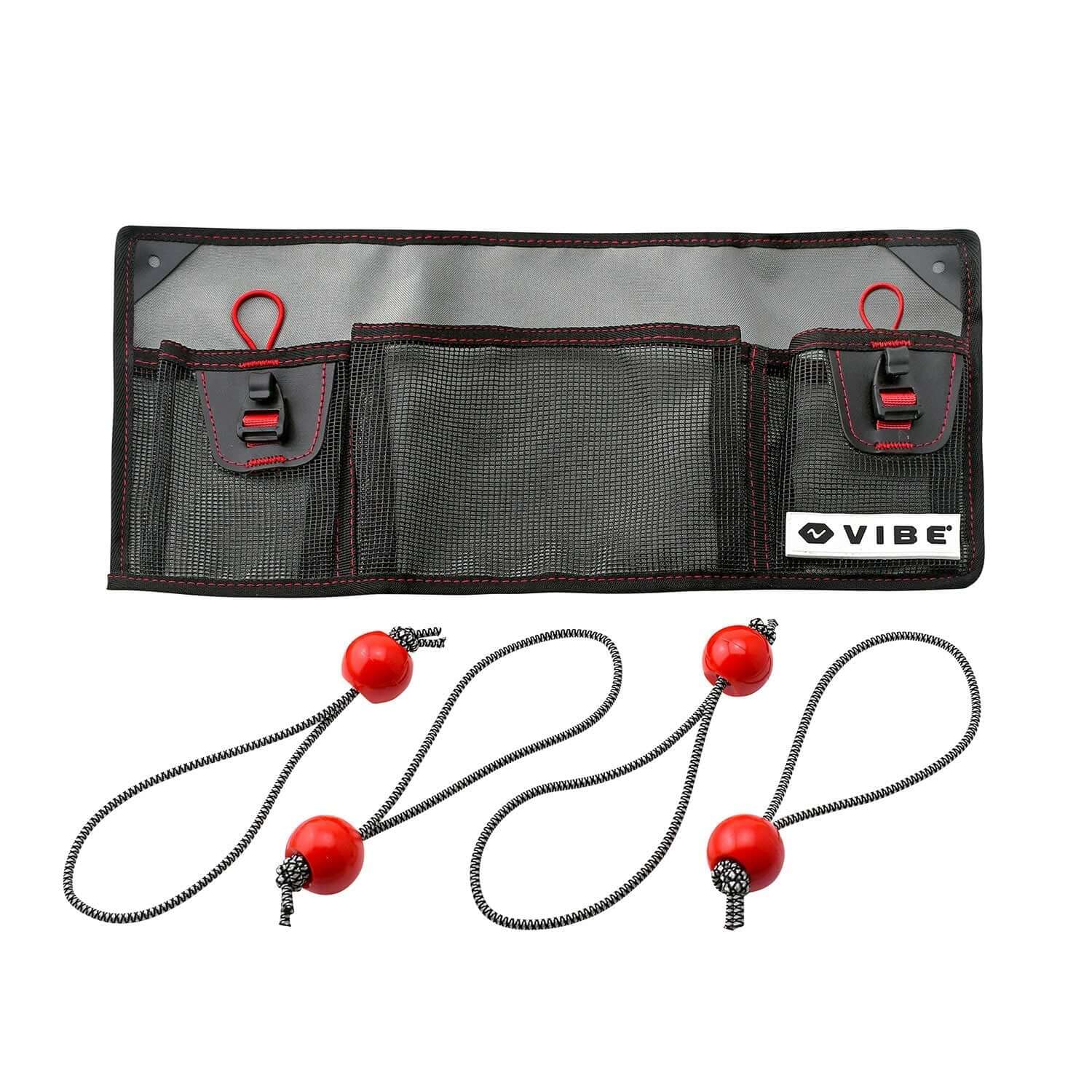 Mesh 3-Pocket Gear Organizer - Vibe Kayaks