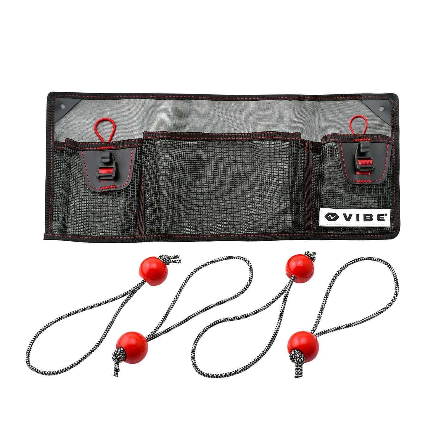 Mesh 3-Pocket Gear Organizer - Vibe Kayaks