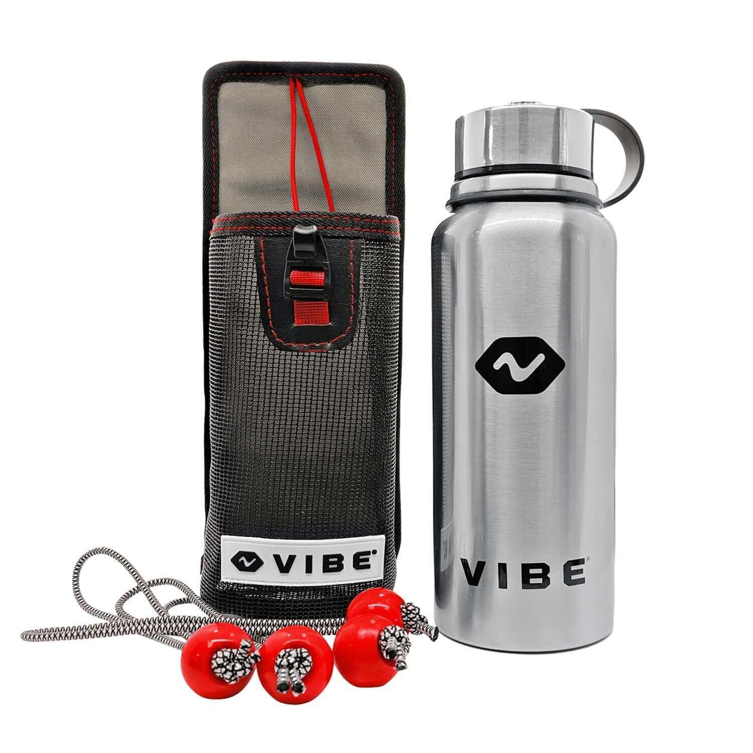 Porte-bouteille en maille 30 oz avec bouteille - Vibe Kayaks