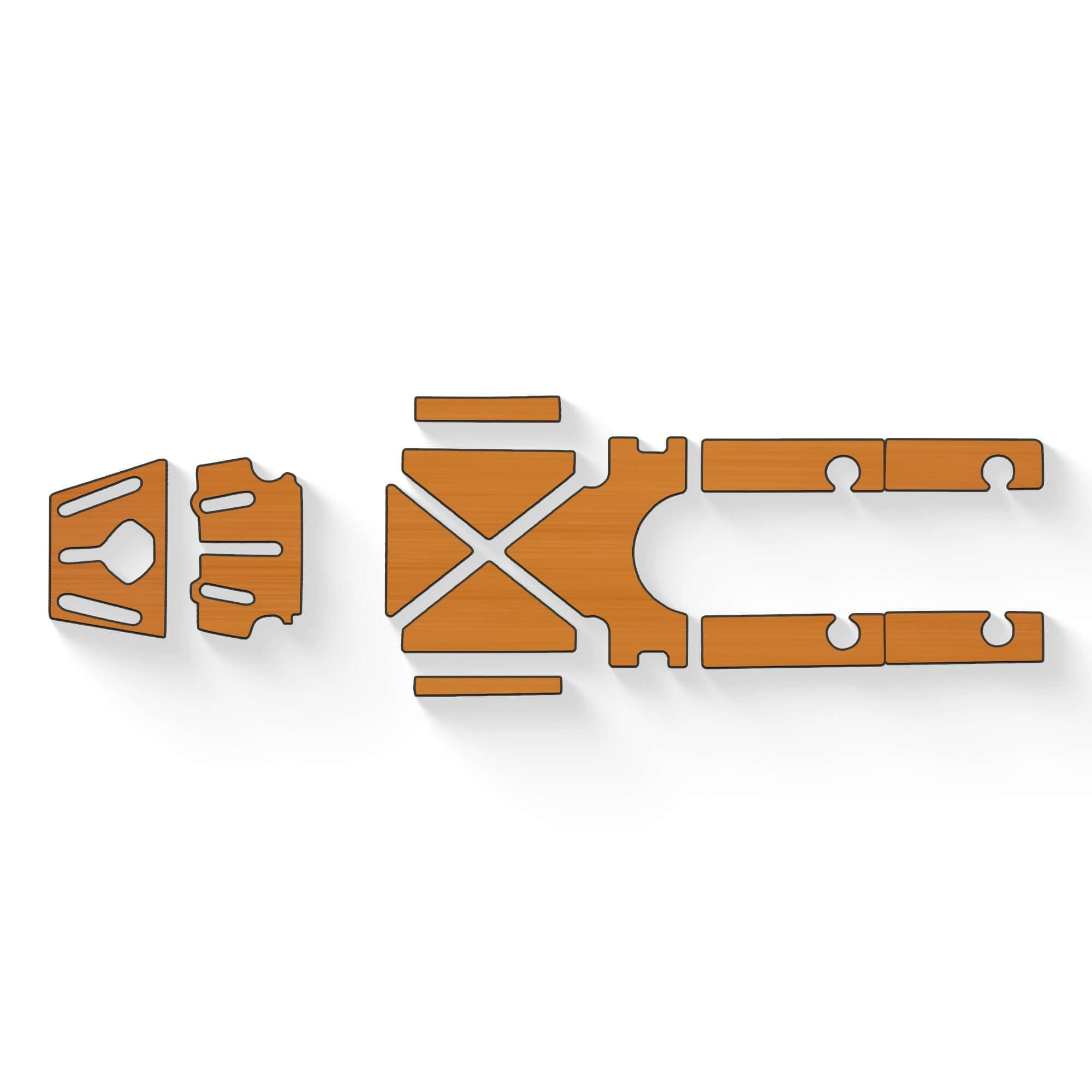 Sea Ghost 110 Premium Deck Padding - Vibe Kayaks