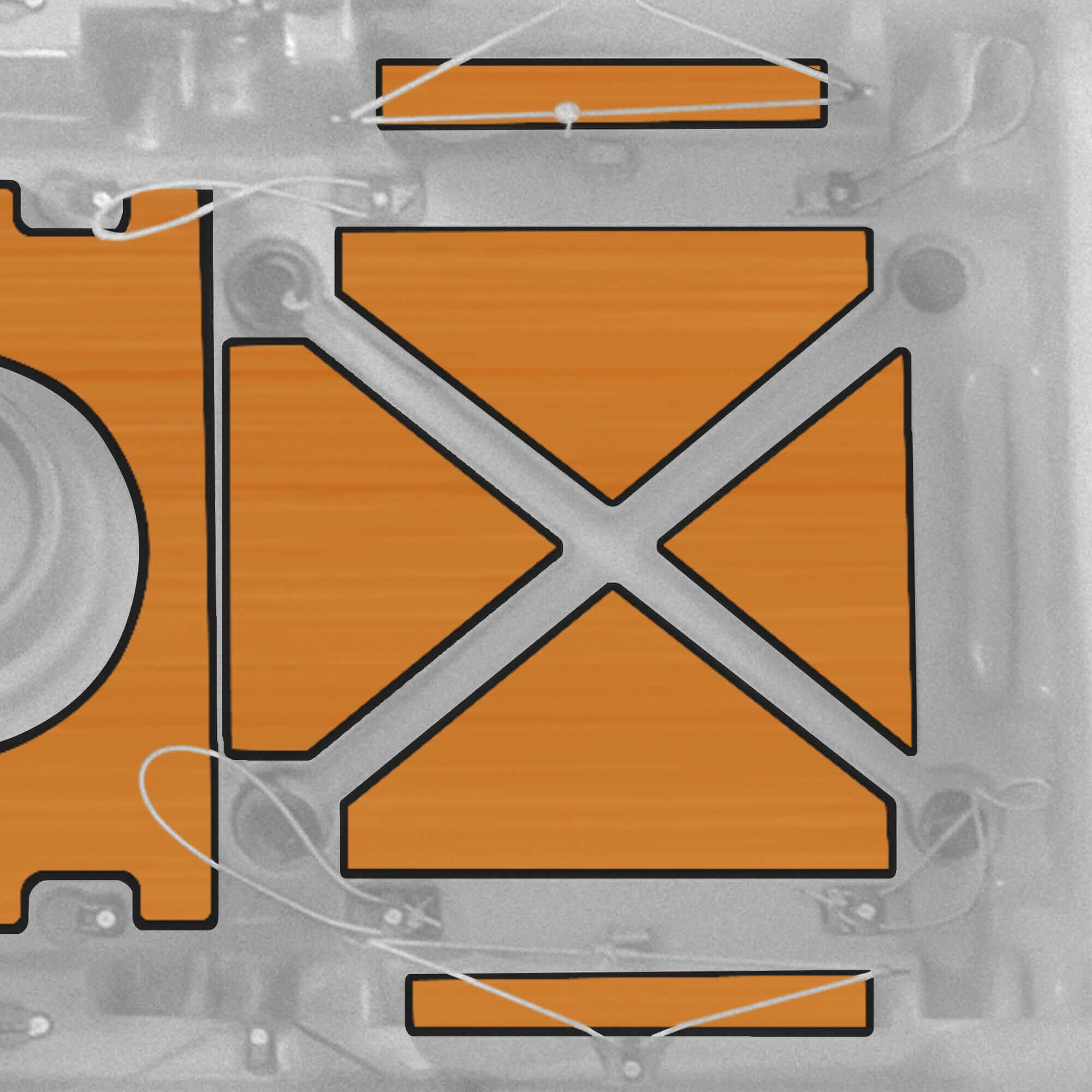 Sea Ghost 130 Premium Deck Padding - Vibe Kayaks