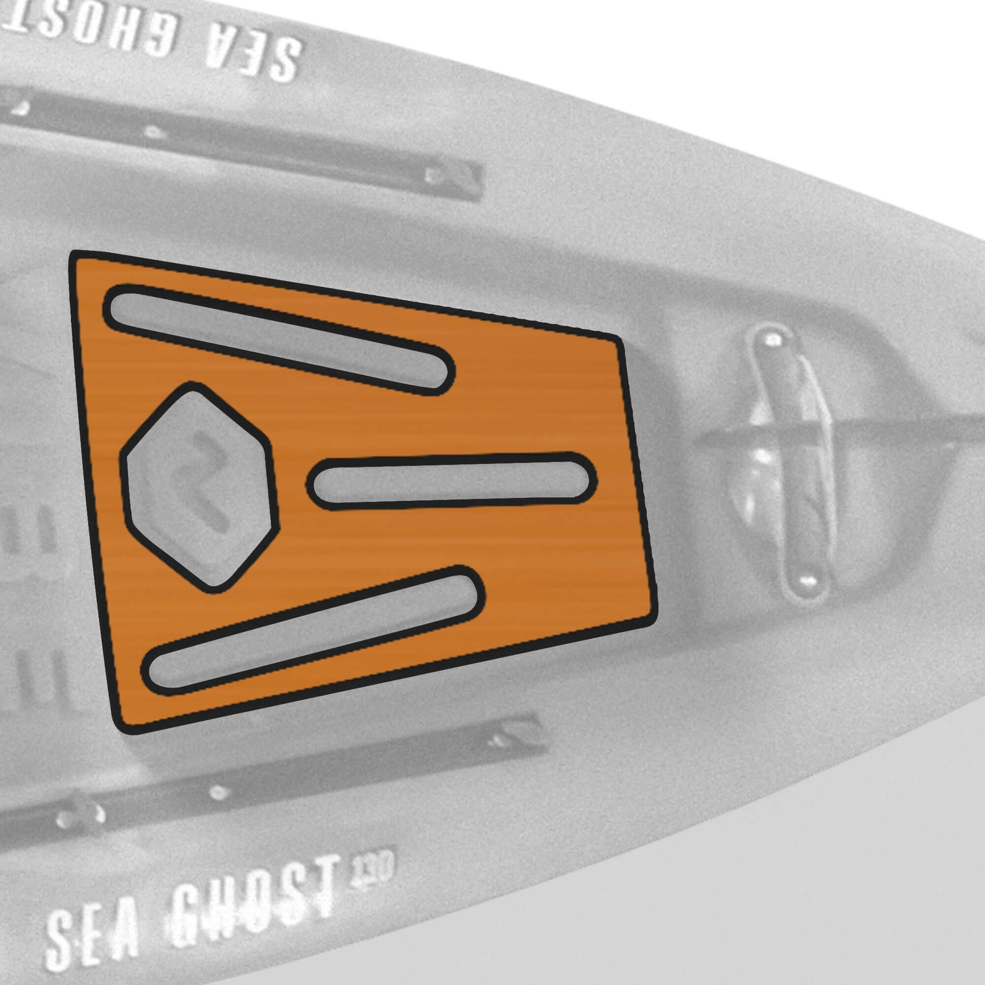 Sea Ghost 130 Premium Deck Padding - Vibe Kayaks