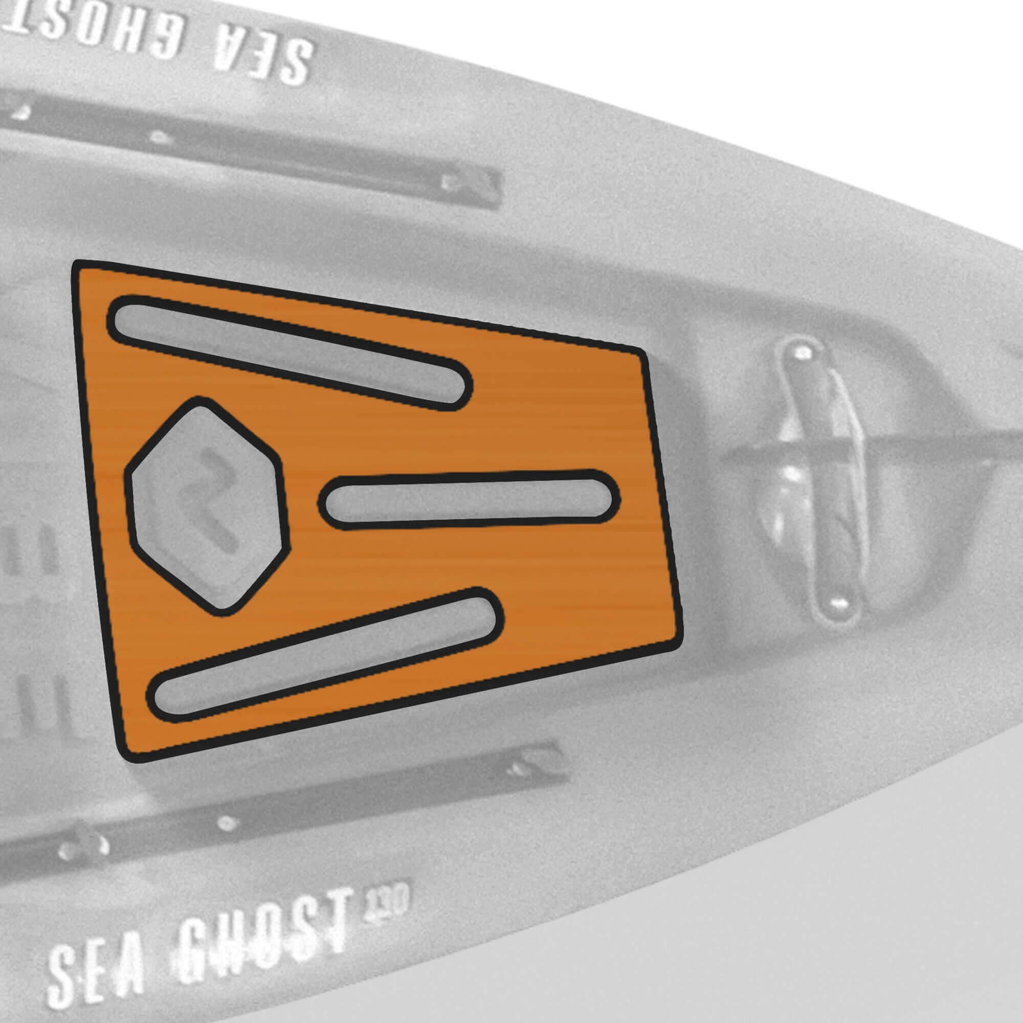 Sea Ghost 130 Premium Deck Padding - Vibe Kayaks