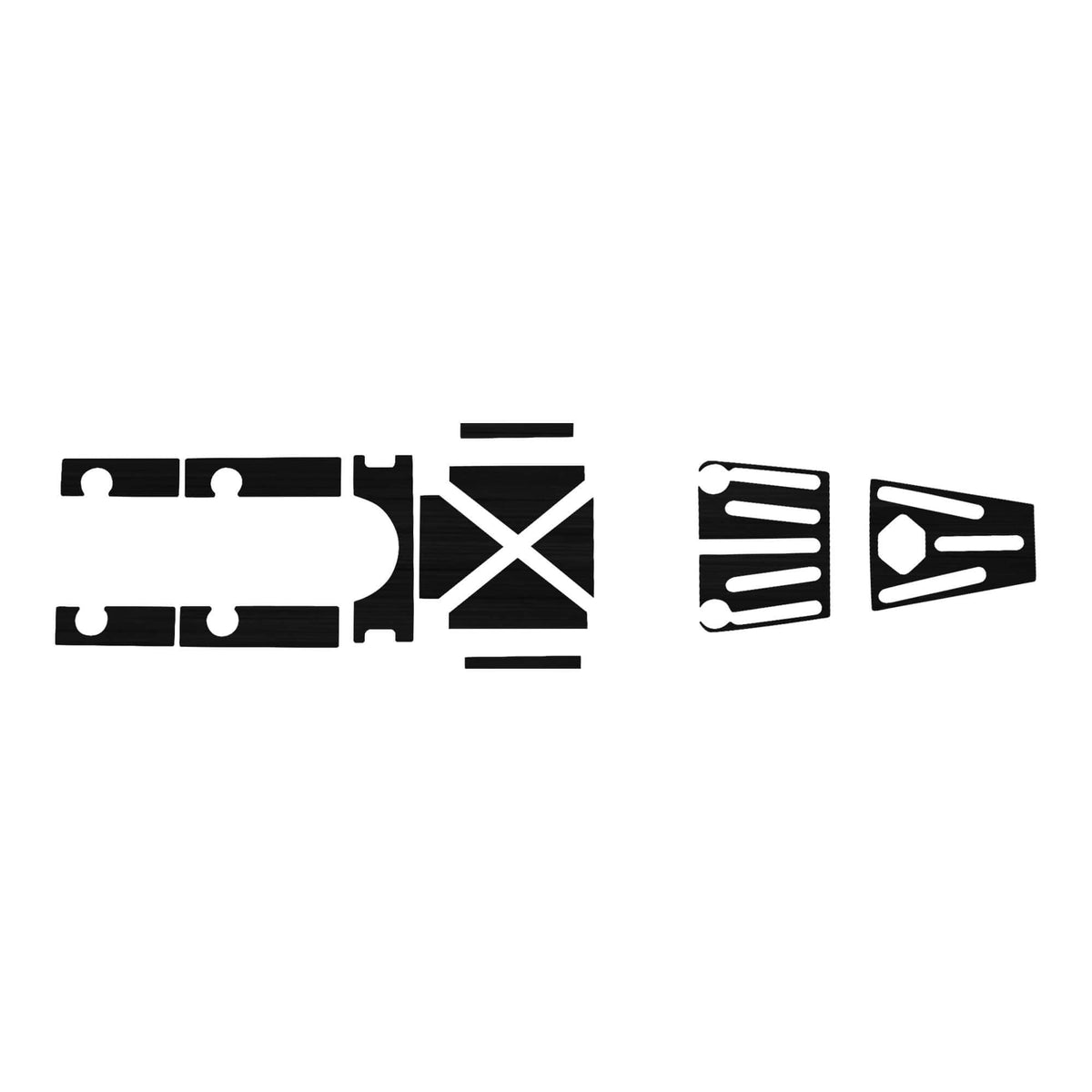 Sea Ghost 130 Premium Deck Padding Vibe Kayaks