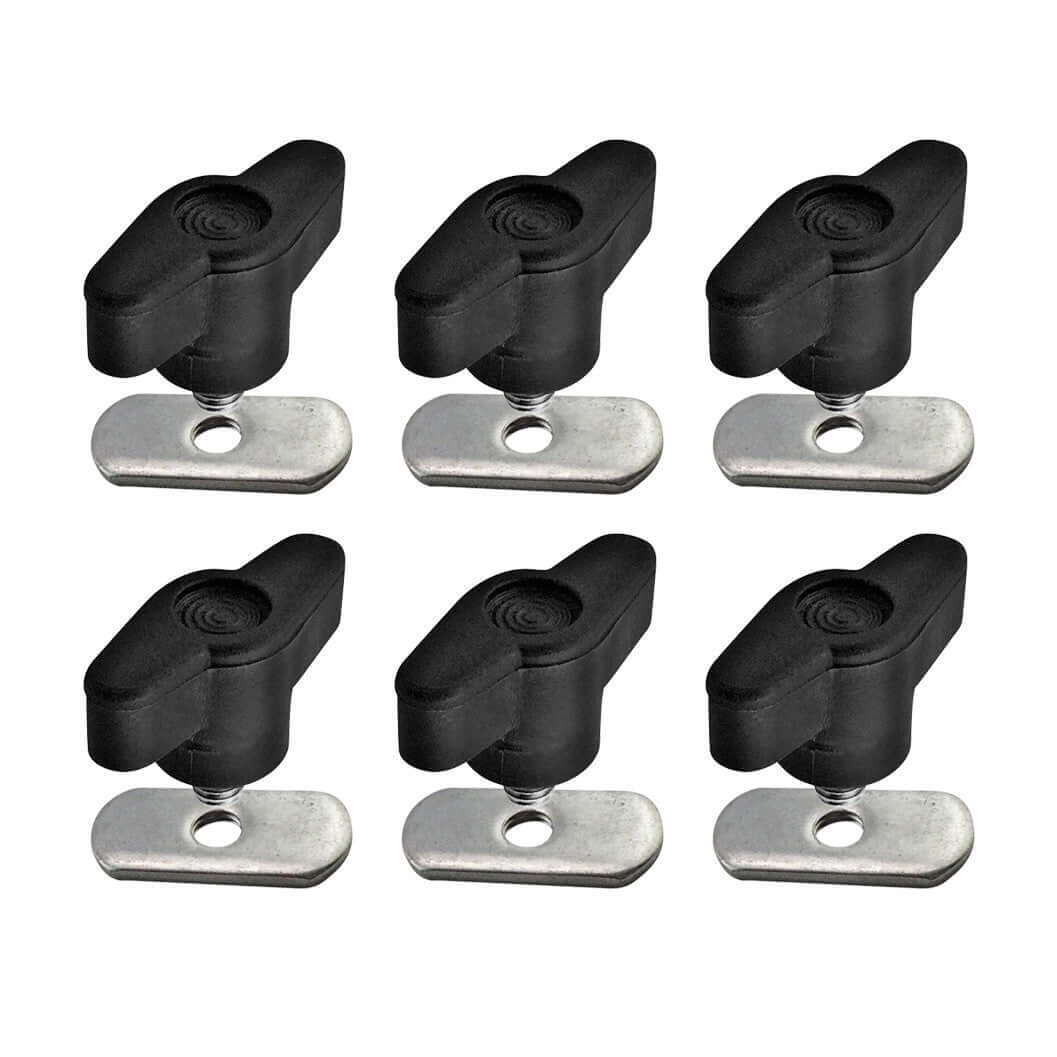 Attache élastique avec écrous de rail - 6 PK - Vibe Kayaks