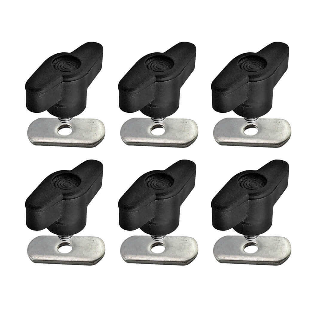 Track Bungee Lashing with Track Nuts - 6 PK - Vibe Kayaks