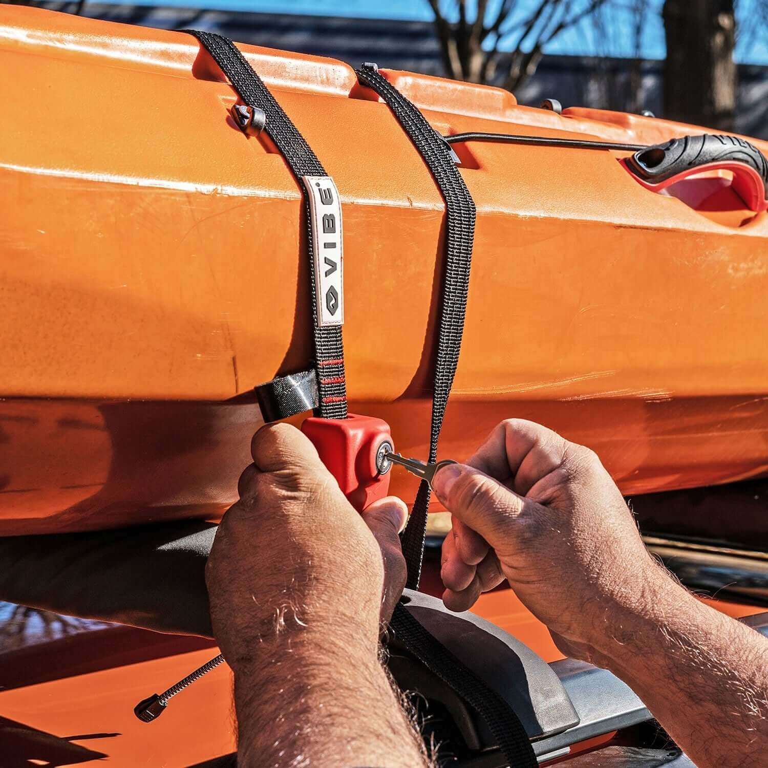 Vibe Locking 10' Straps (2 pk) - Vibe Kayaks