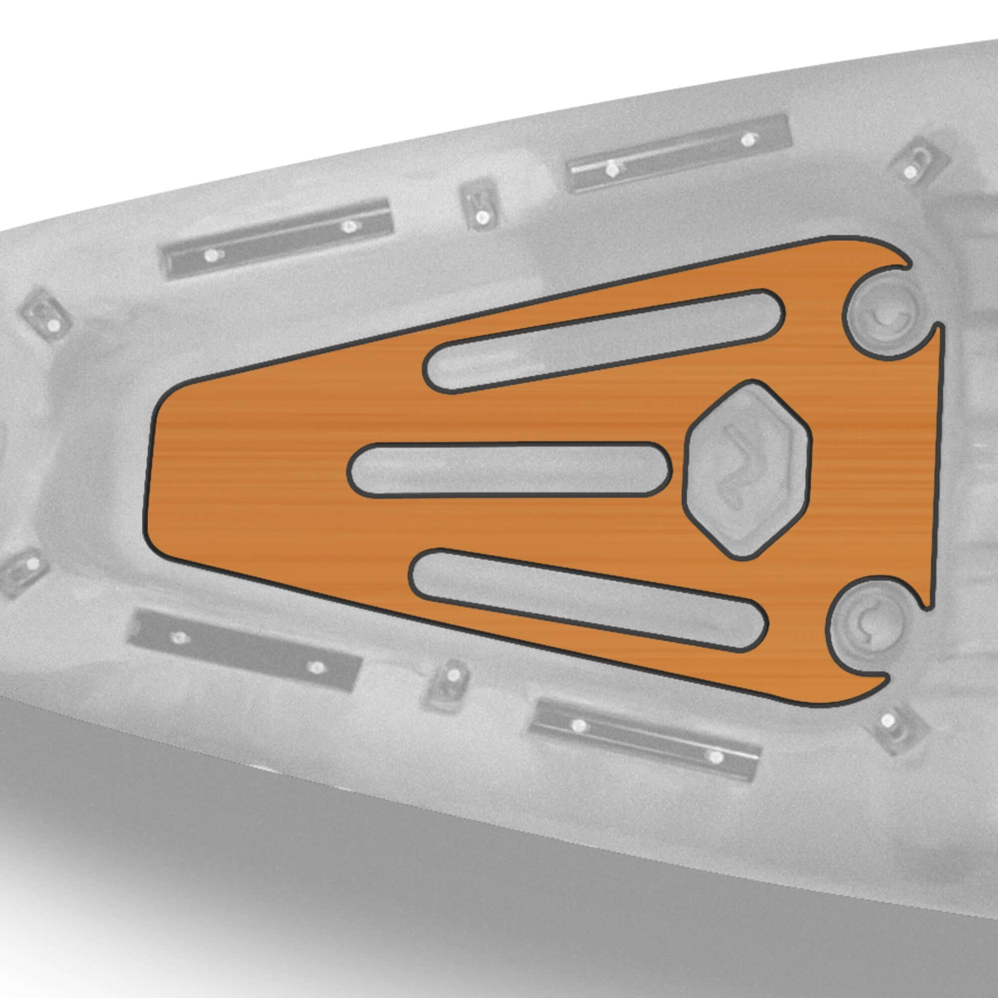 Yellowfin 120 Premium Deck Padding - Vibe Kayaks