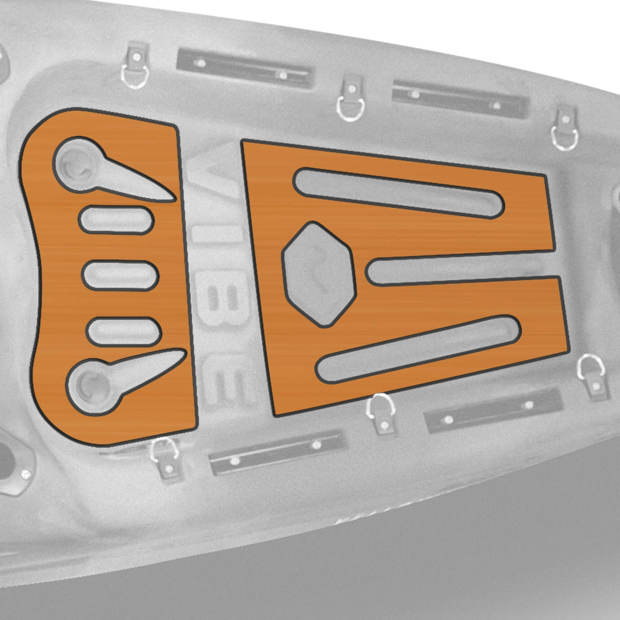 Yellowfin 120 Premium Deck Padding - Vibe Kayaks