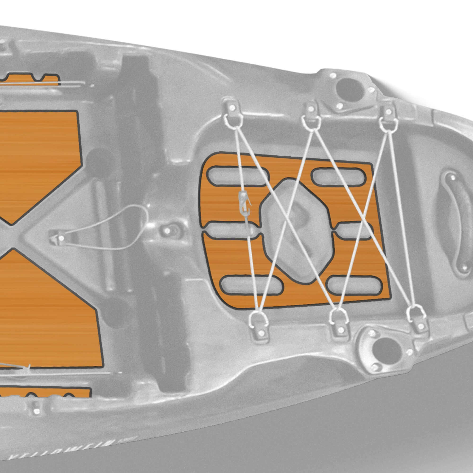 Yellowfin 130T Premium Deck Padding - Vibe Kayaks