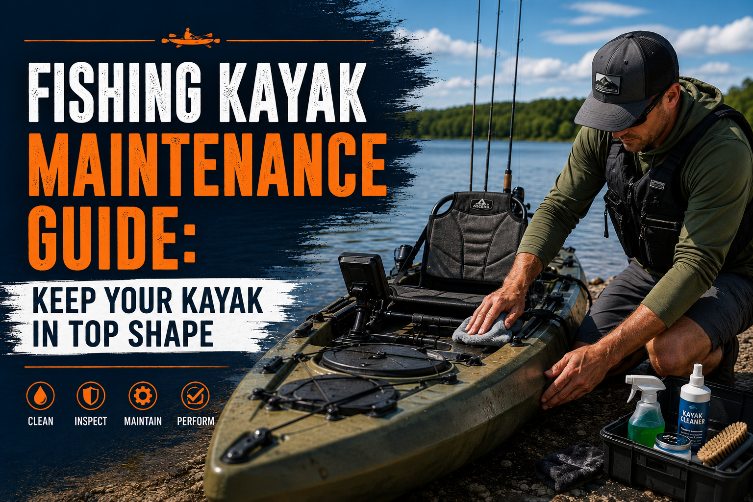 Fishing Kayak Maintenance Guide: Keep Your Kayak in Top Shape