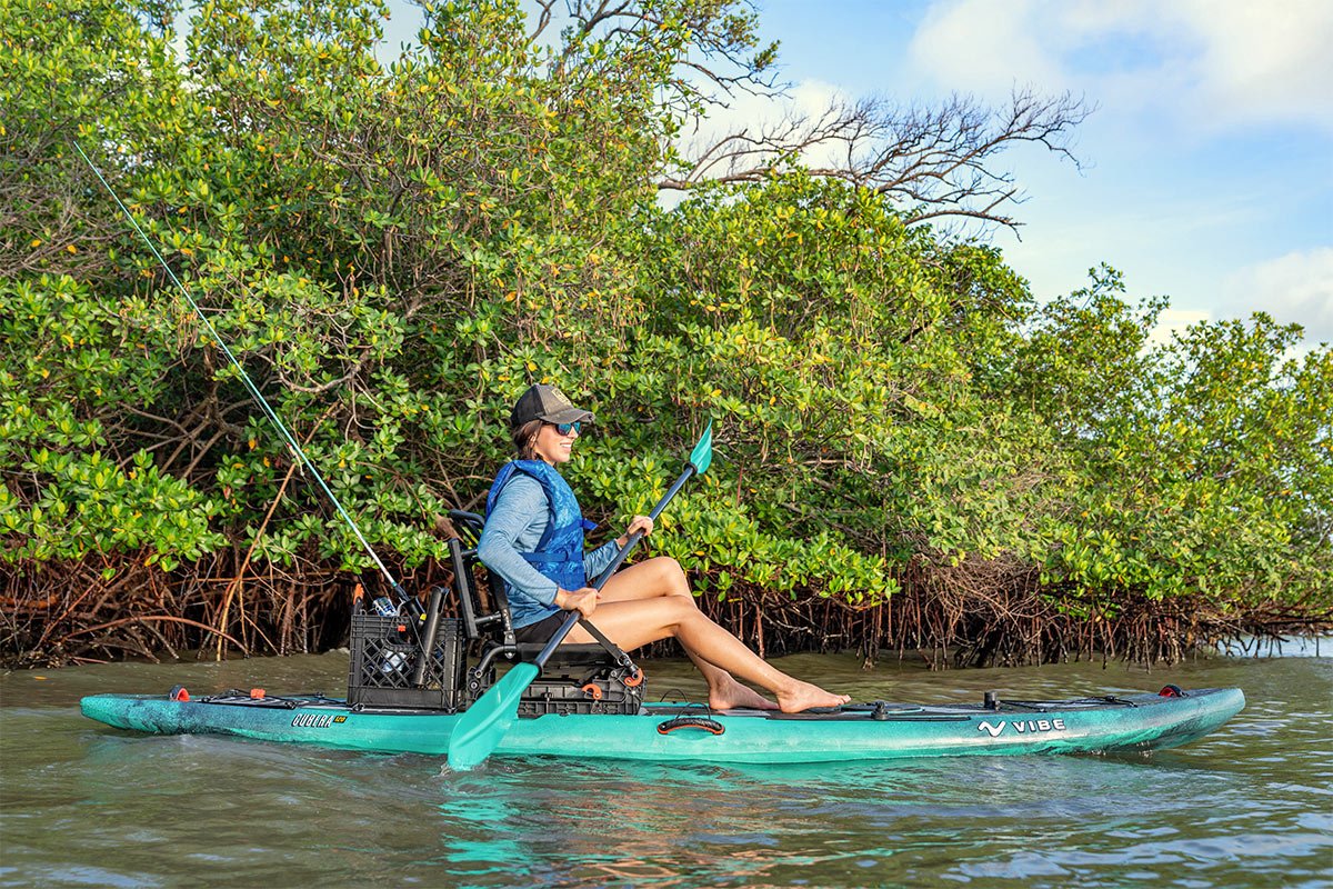 How to Choose a Kayak vs SUP for Fishing - Vibe Kayaks