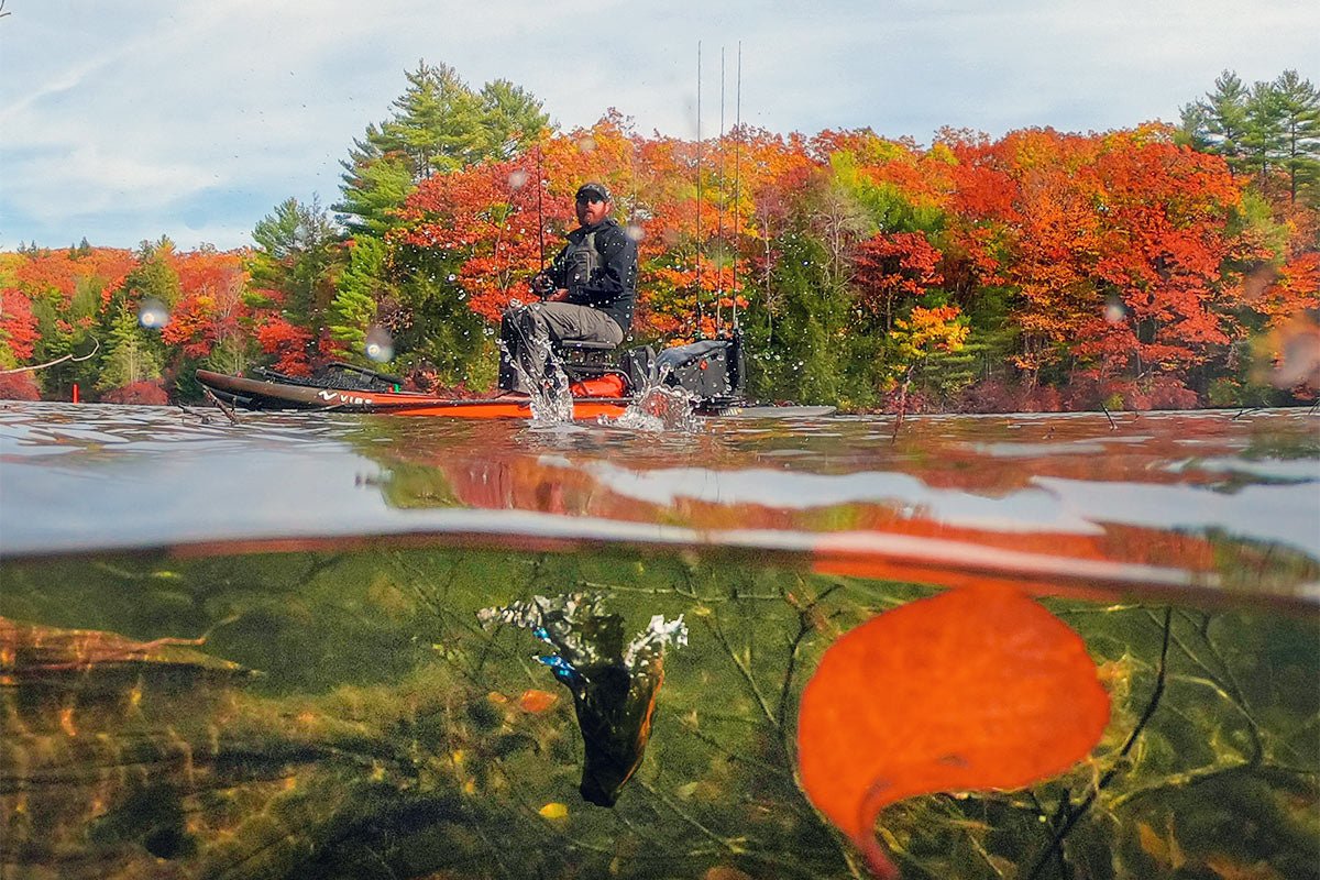 Comment pêcher en kayak à l'automne - Vibe Kayaks