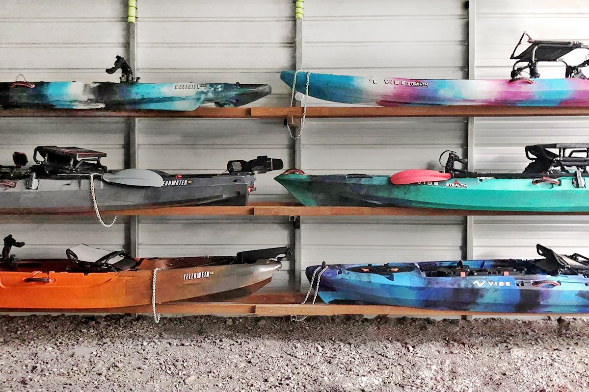 How to Store a Kayak - Vibe Kayaks