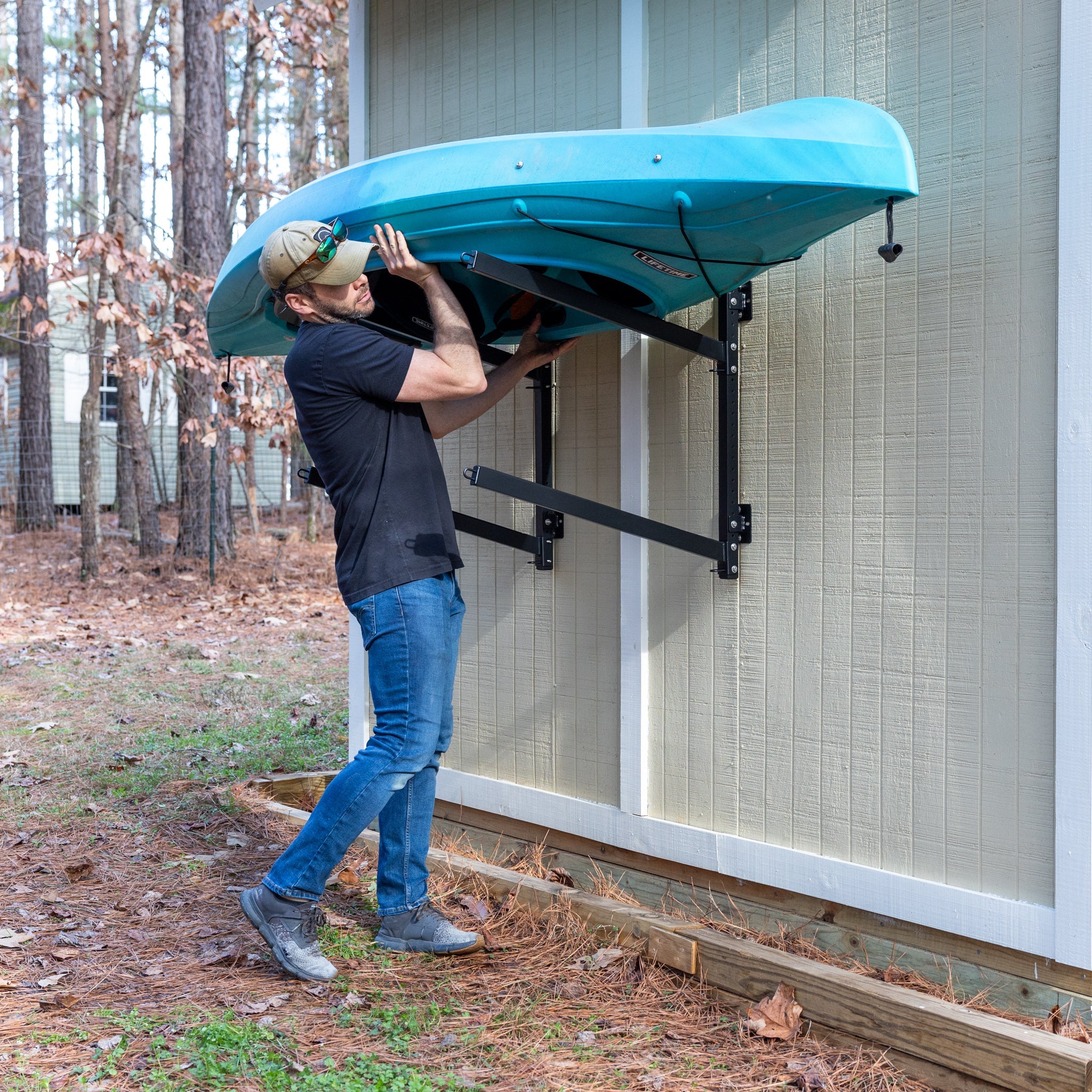 Vibe Kayaks Shenandoah Kayak Wall Mount Rack - Thumbnail 3
