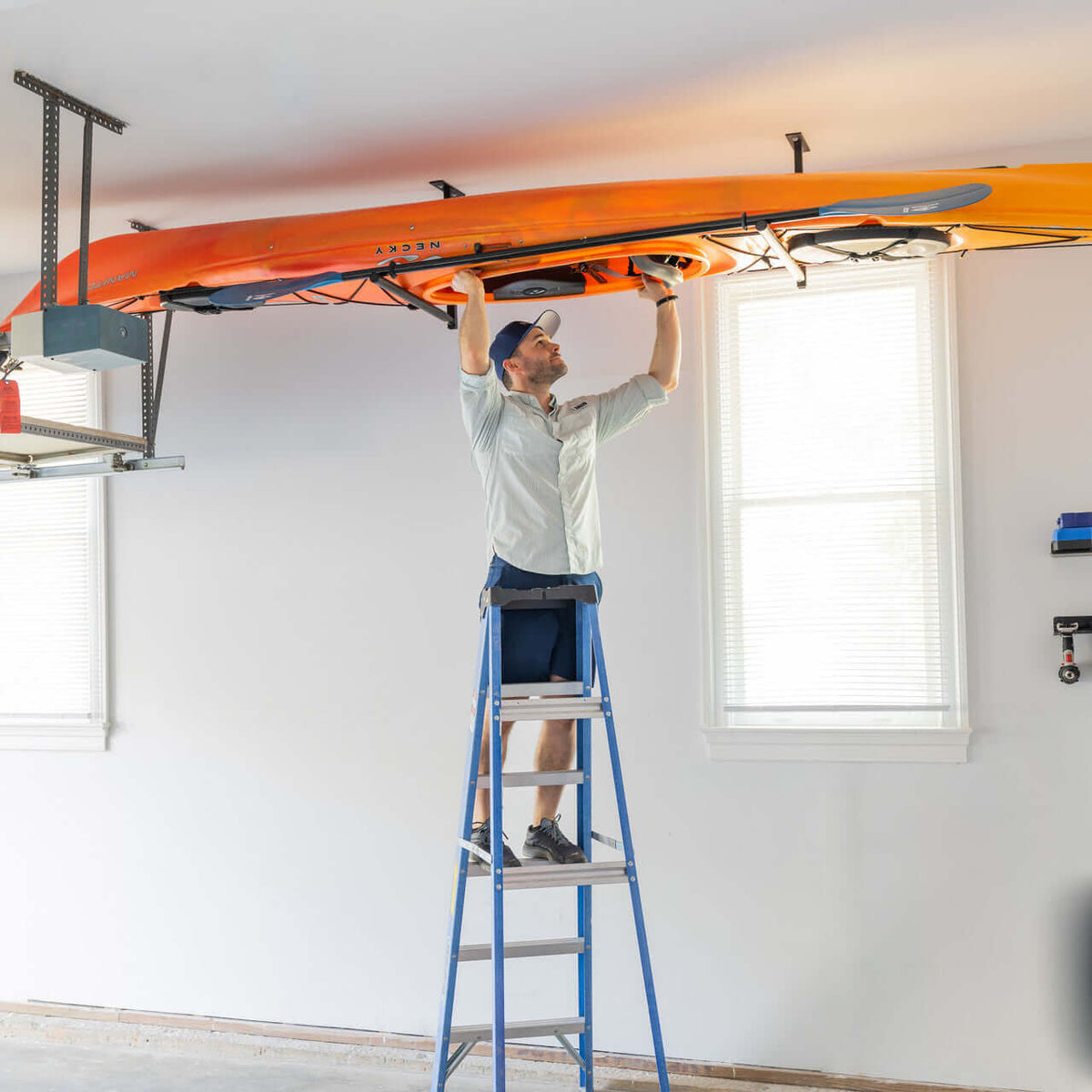 Hi-Port 2 support plafond kayak simple 75 charge max