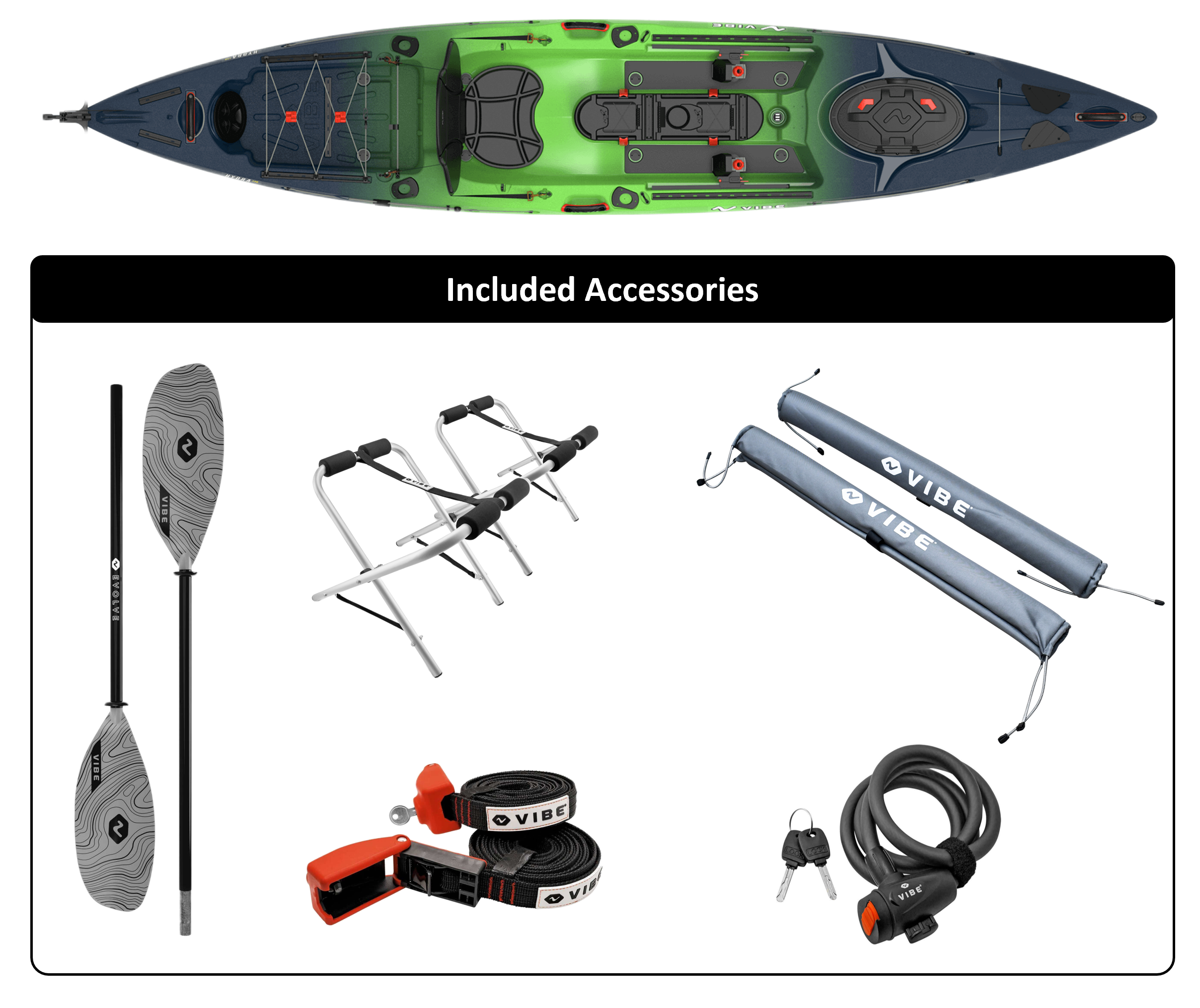 Kayak Accessories Bundles | Vibe Kayaks Gear Sets Online Kayak Accessories Bundles | Vibe Kayaks Gear Sets Online