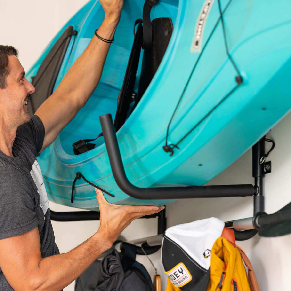 Collapsible Kayak Rack Ozarks Swivel Kayak Rack | Holds 100 lbs | Vibe Kayaks