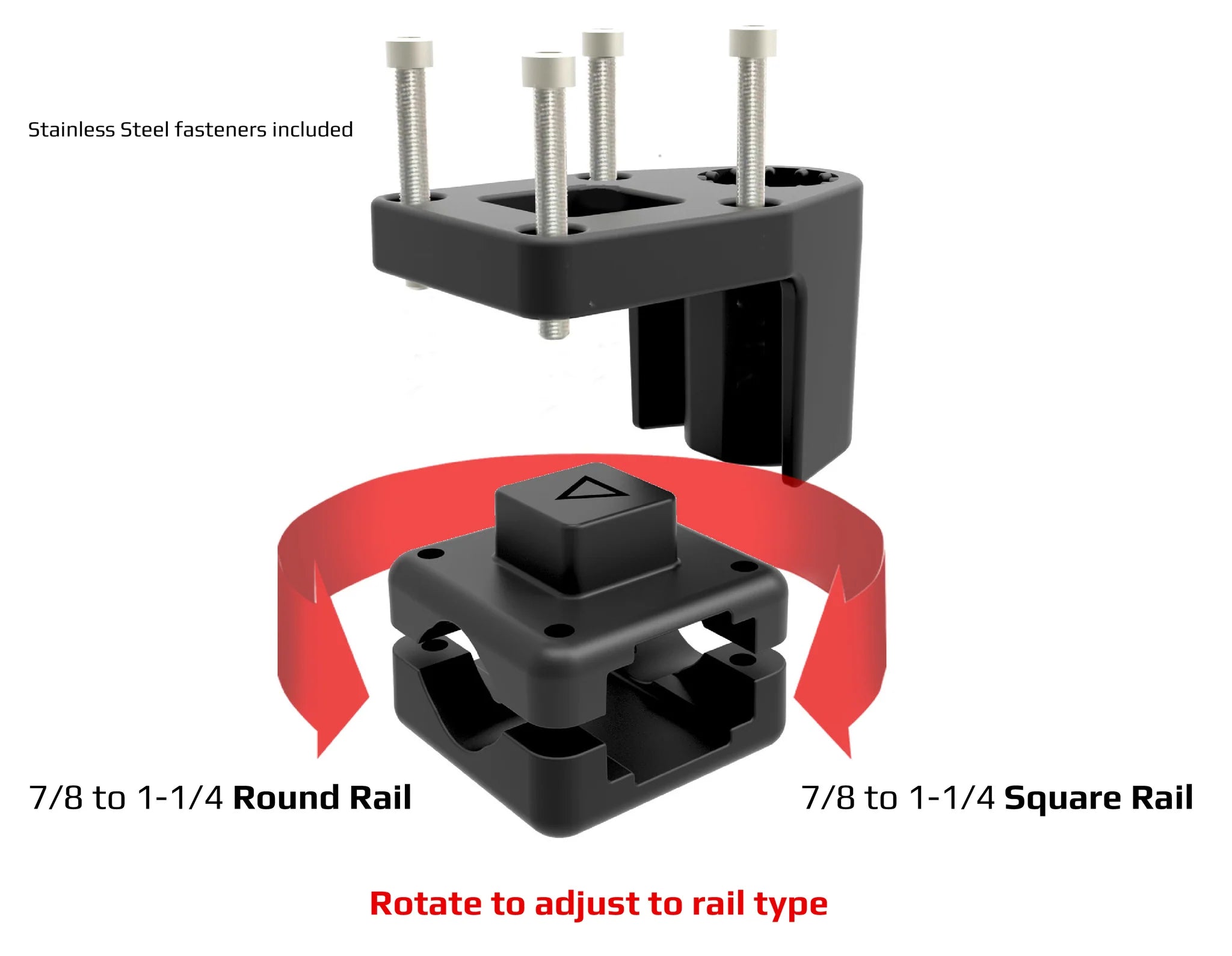 Stealth Universal Rail Mount Base