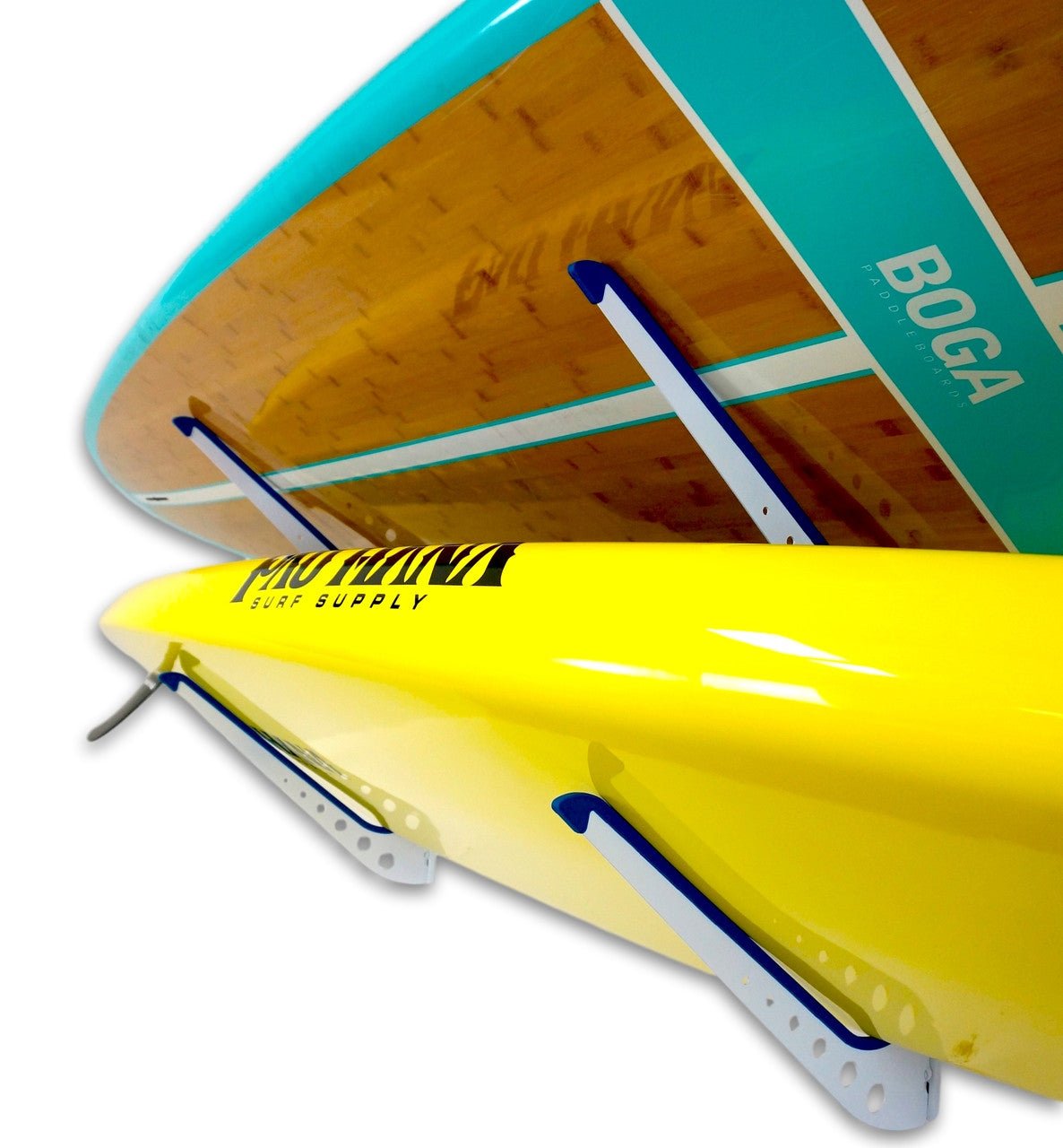 Adjustable SUP Wall Rack | 2 Paddleboard Storage - Vibe Kayaks