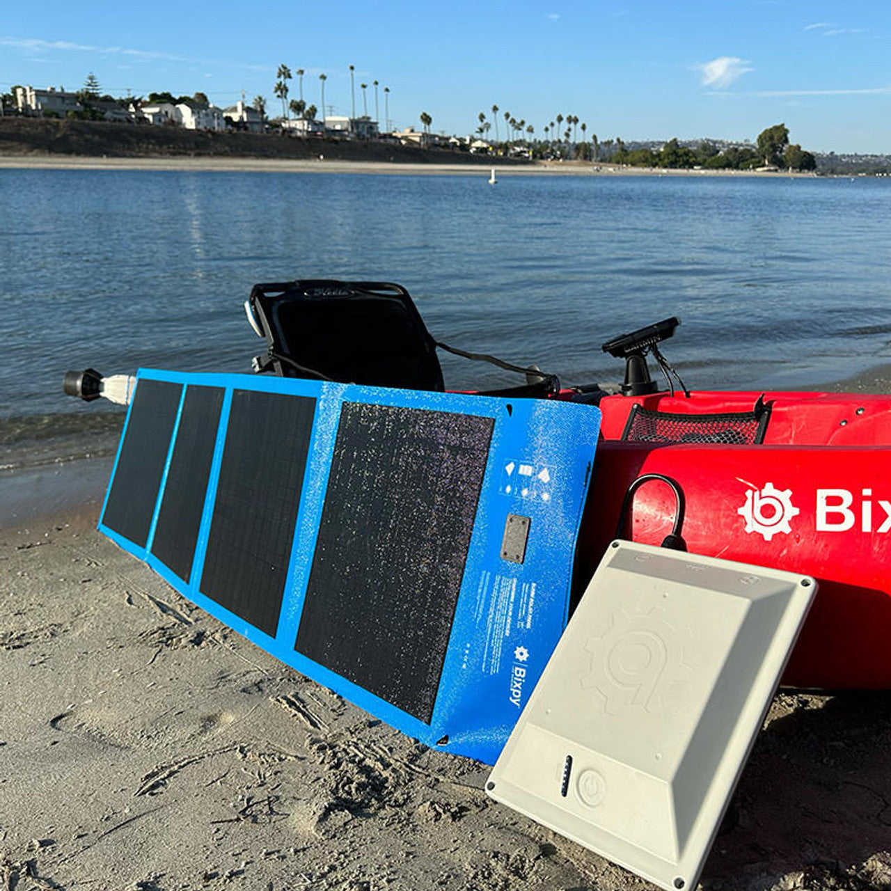 Bixpy K-1 Outboard Kit with SUN80 Solar Panel